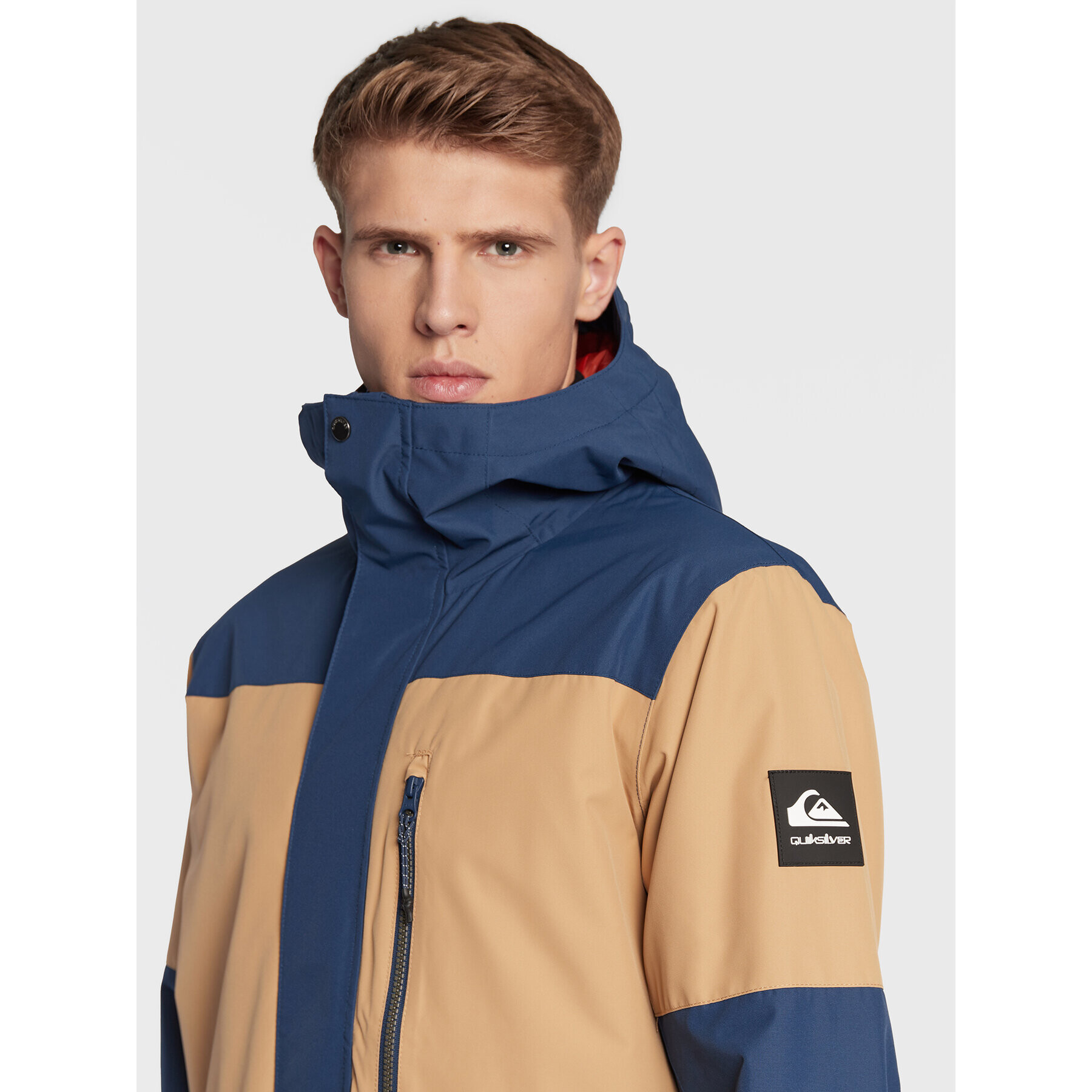 Quiksilver Сноуборд яке Mission Block EQYTJ03379 Тъмносин Modern Fit - Pepit.bg