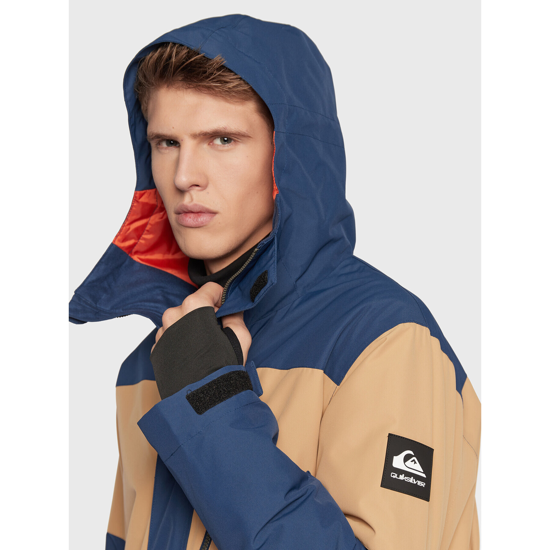 Quiksilver Сноуборд яке Mission Block EQYTJ03379 Тъмносин Modern Fit - Pepit.bg