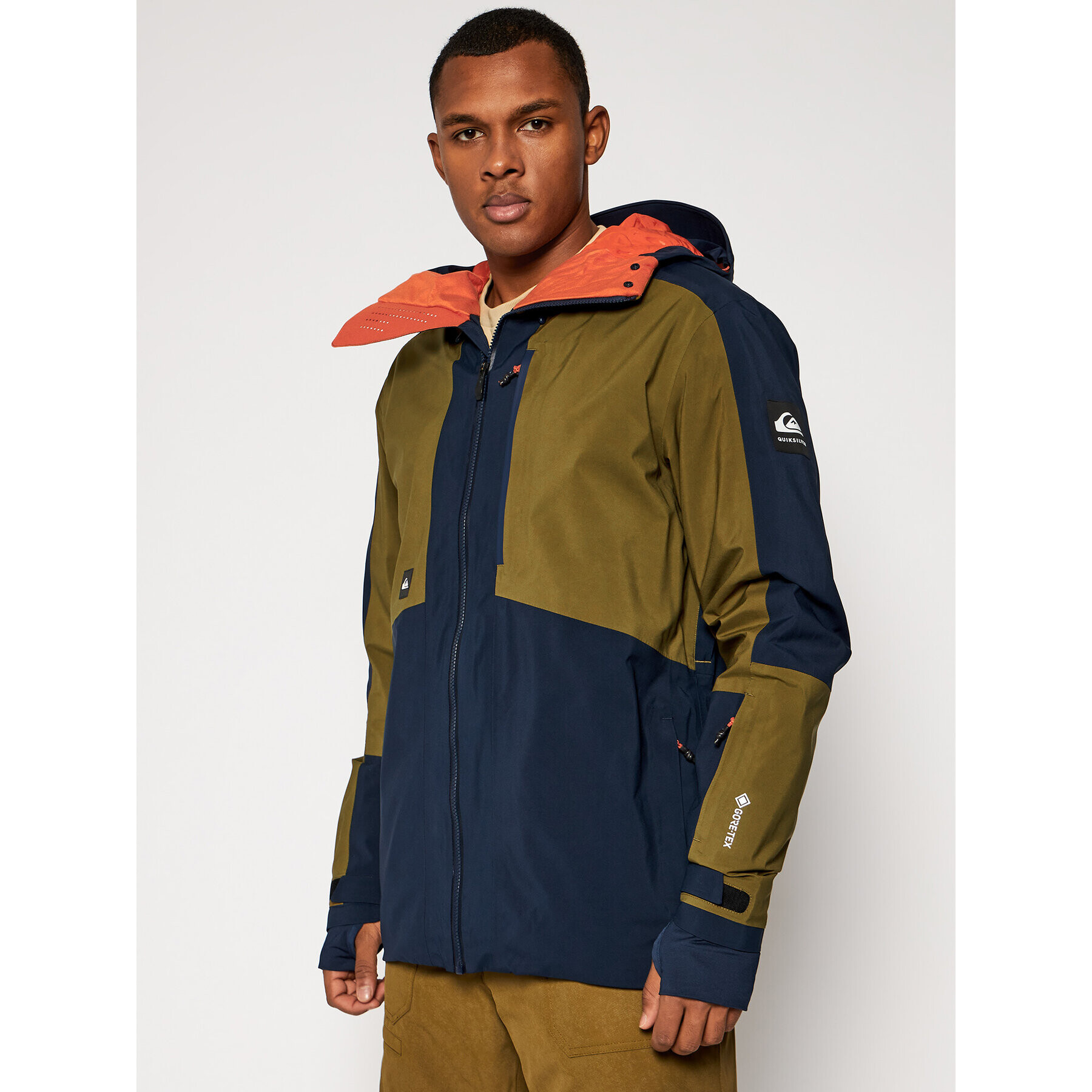 Quiksilver Сноуборд яке Forever EQYTJ03252 Зелен Modern Fit - Pepit.bg