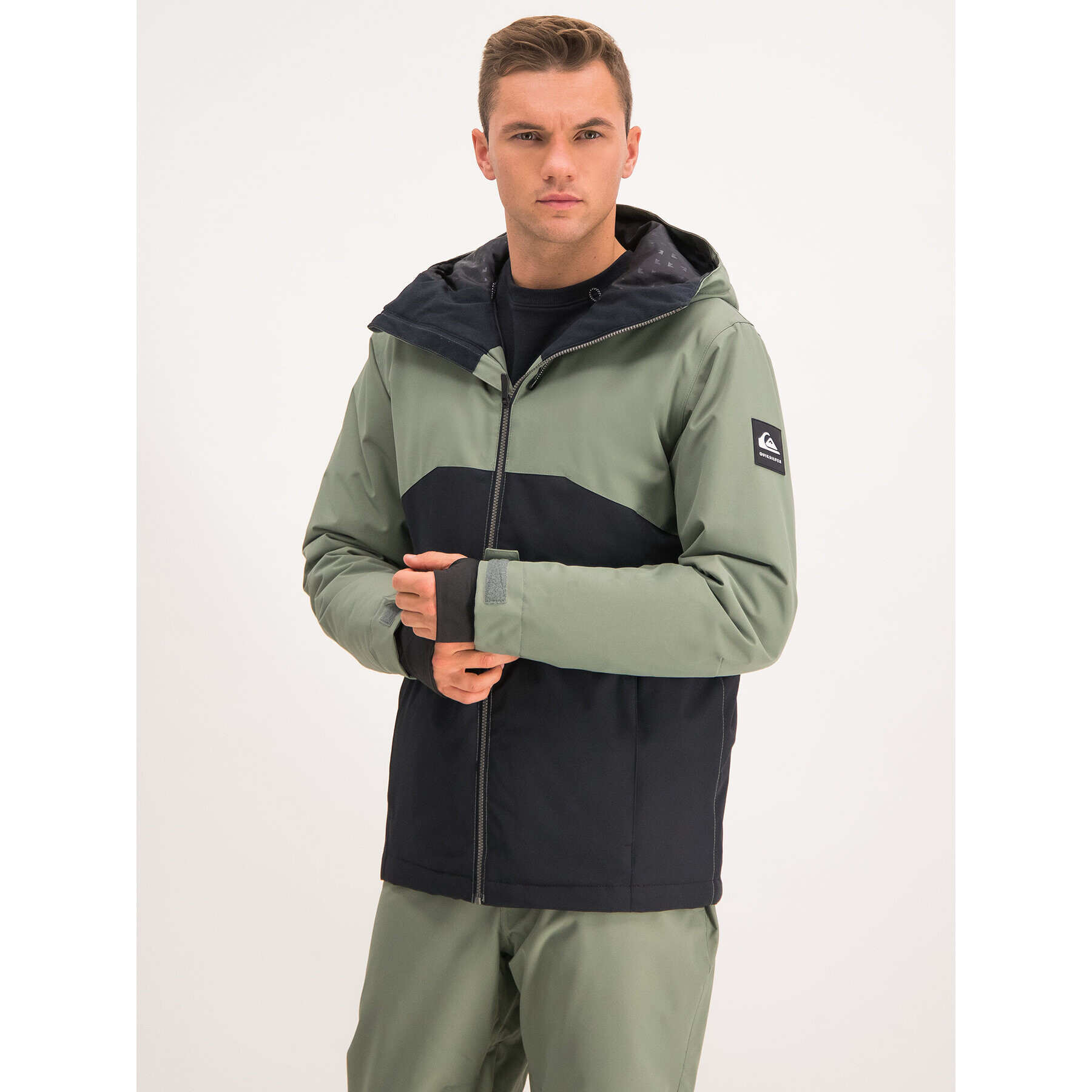 Quiksilver Сноуборд яке Sierra EQYTJ03218 Черен Modern Fit - Pepit.bg