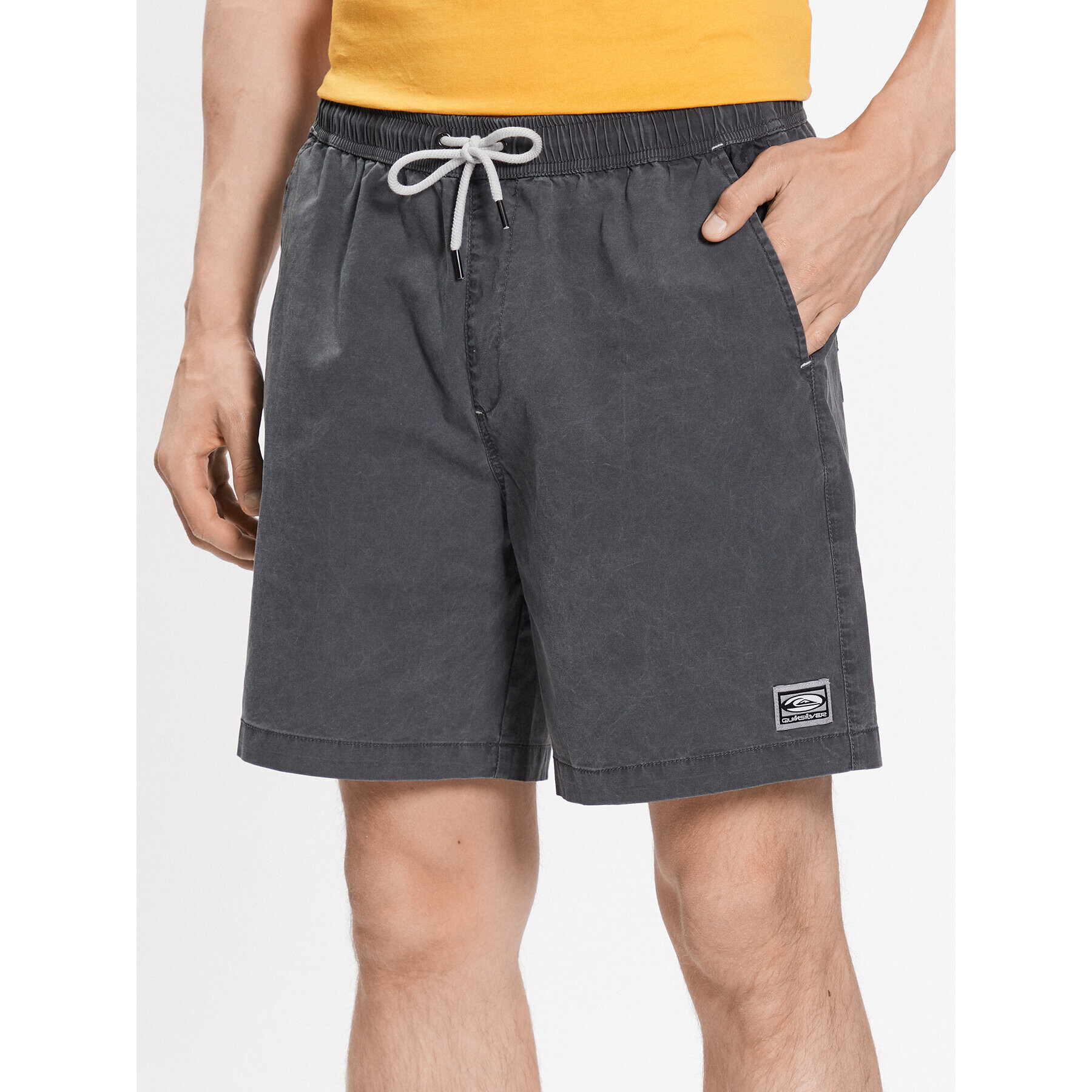 Quiksilver Спортни шорти Saturn Taxer EQYWS03841 Черен Regular Fit - Pepit.bg