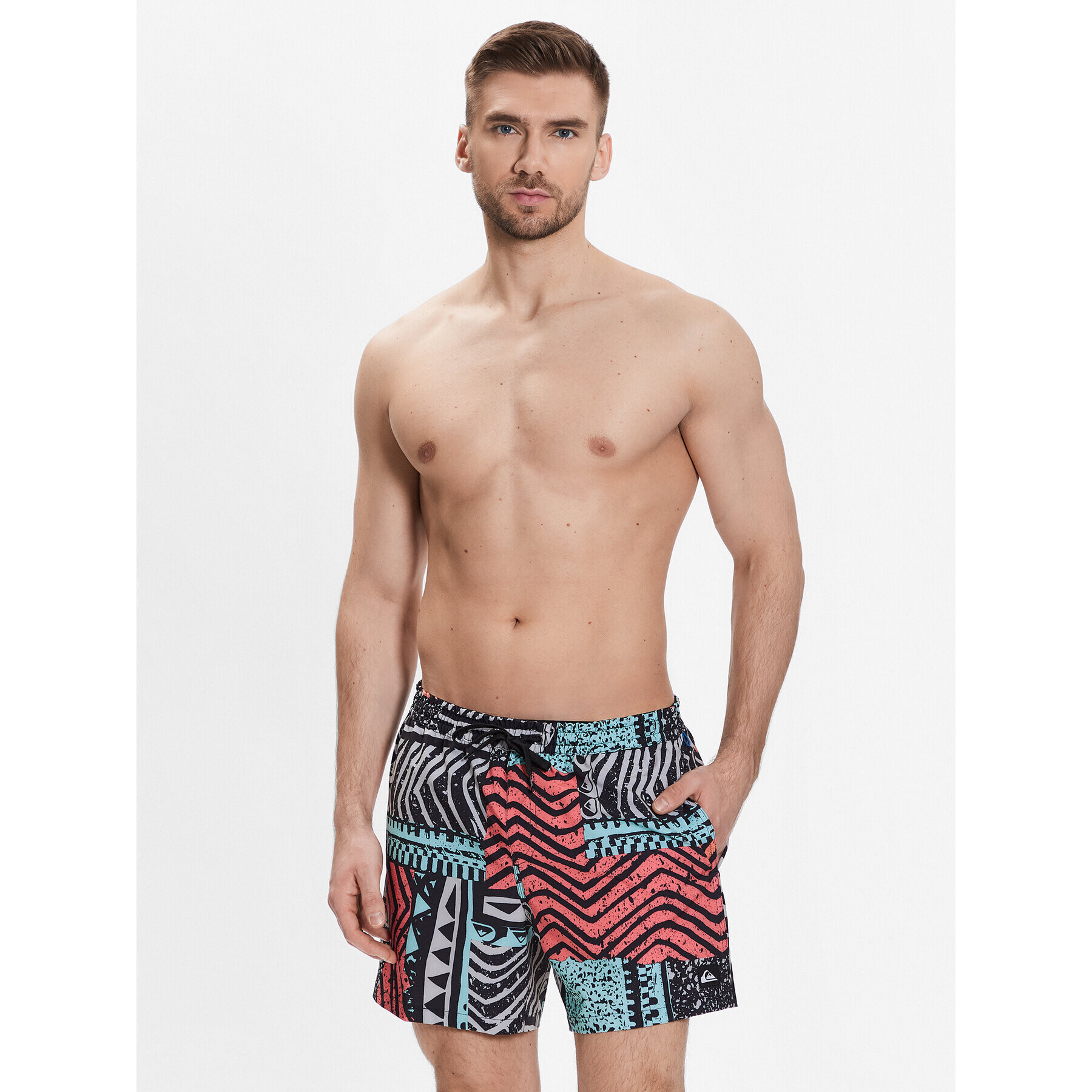 Quiksilver Спортни шорти Surfsilk Mix 15" EQYJV04007 Цветен Regular Fit - Pepit.bg