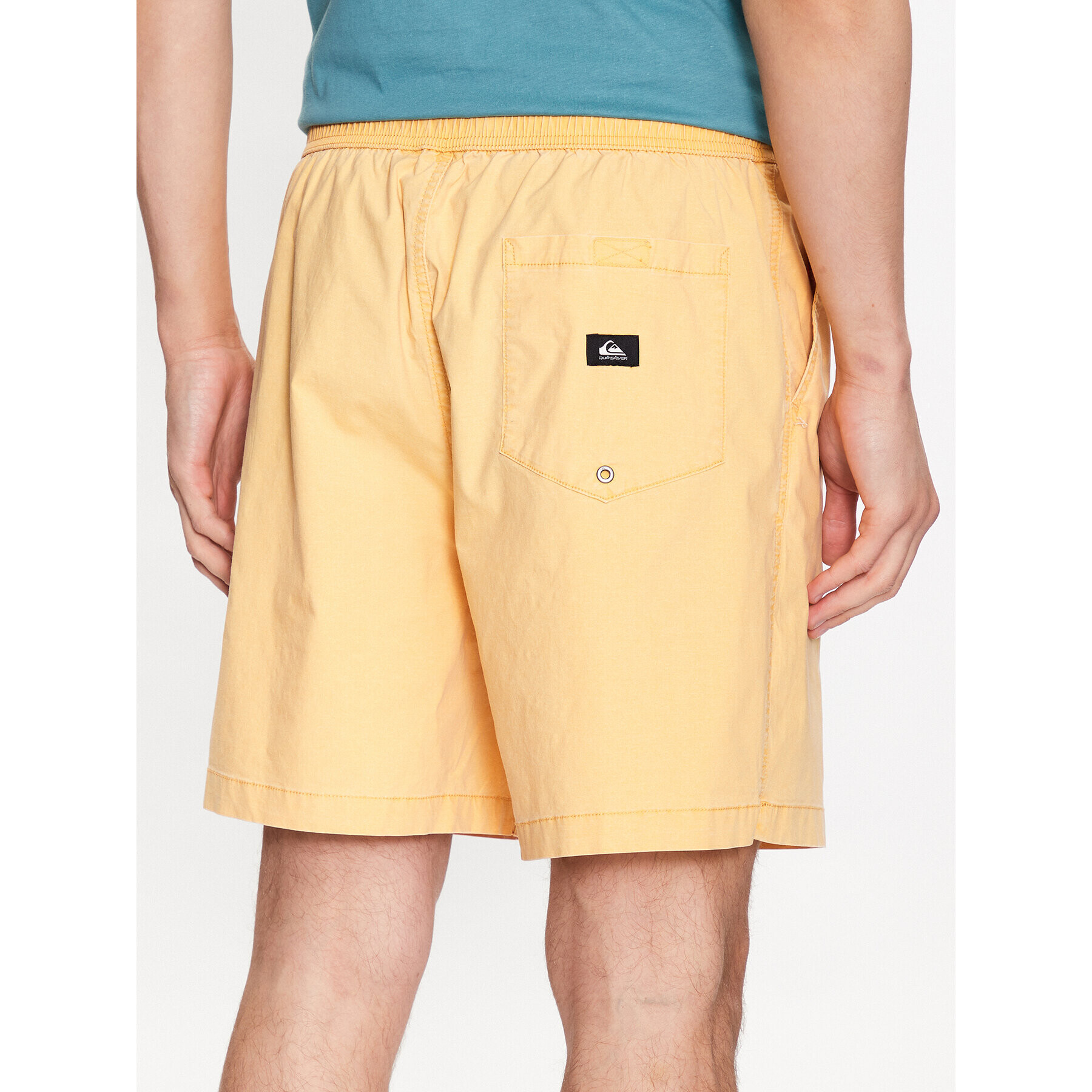 Quiksilver Спортни шорти Taxerws EQYWS03827 Жълт Regular Fit - Pepit.bg