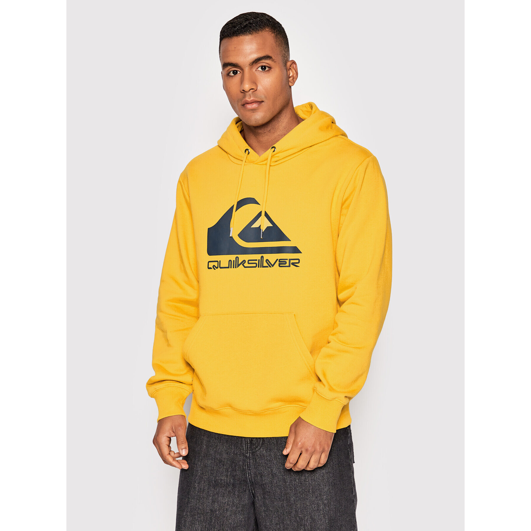 Quiksilver Суитшърт Big Logo EQYFT04450 Жълт Regular Fit - Pepit.bg