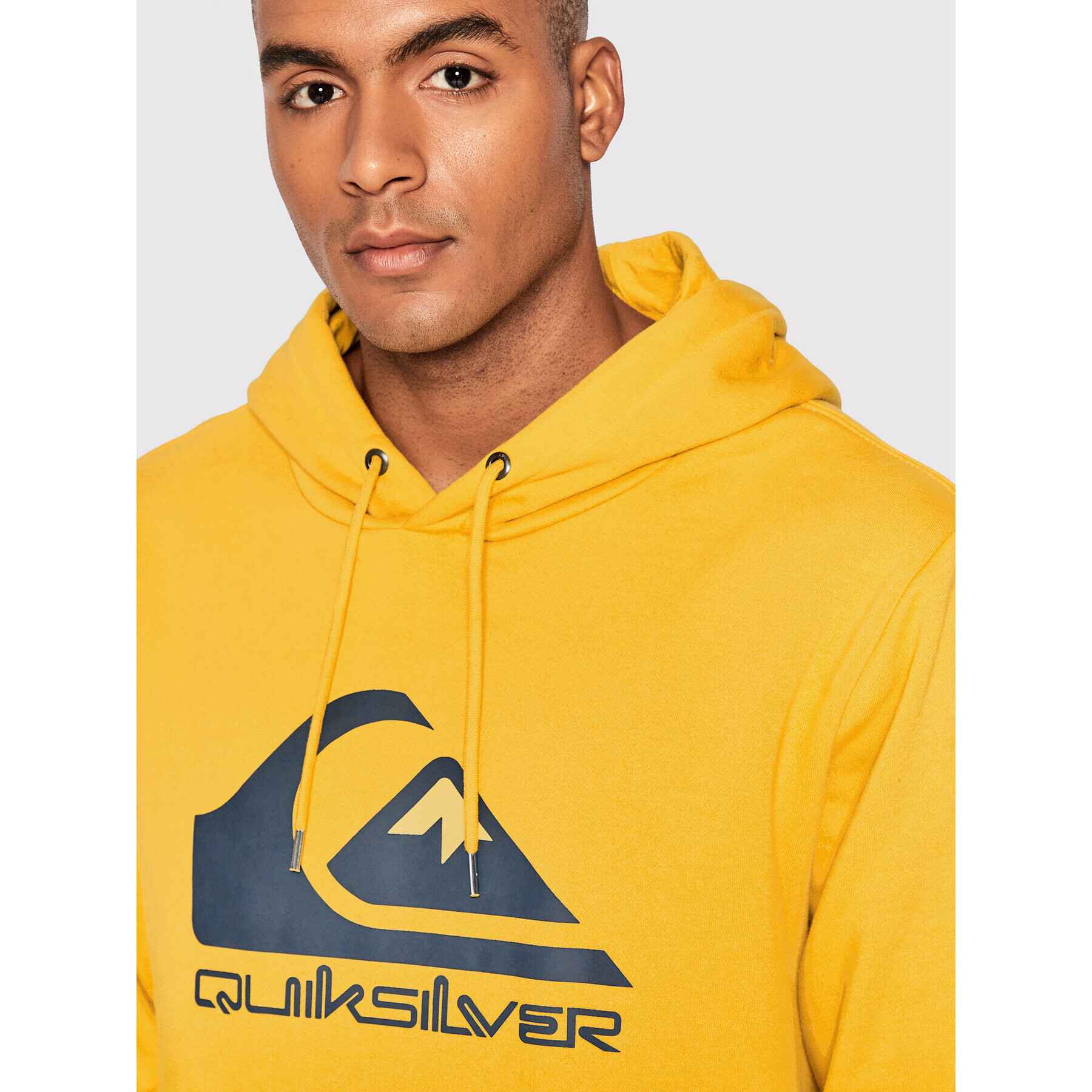 Quiksilver Суитшърт Big Logo EQYFT04450 Жълт Regular Fit - Pepit.bg