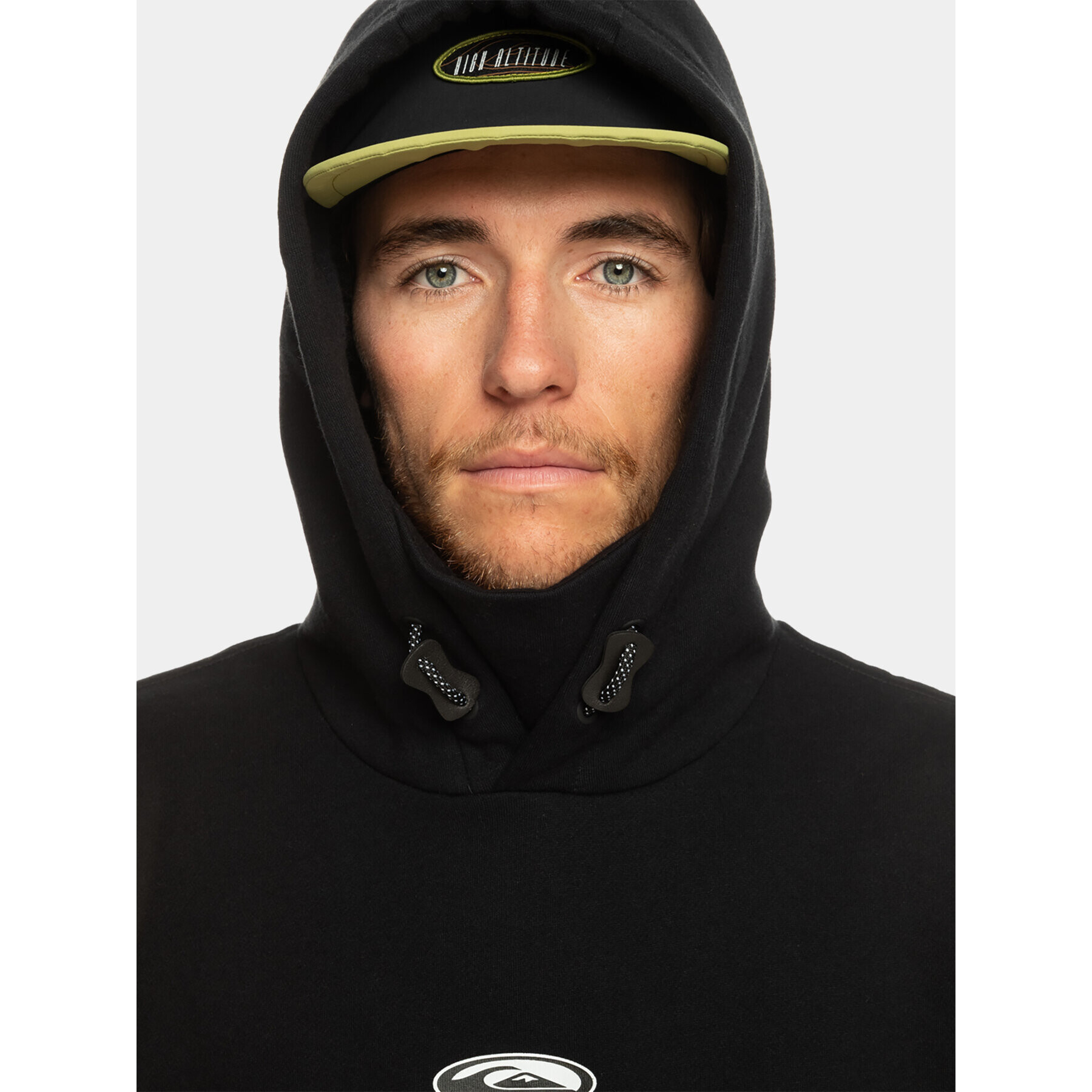 Quiksilver Суитшърт Big Logo Tech Otlr EQYFT04786 Черен Regular Fit - Pepit.bg