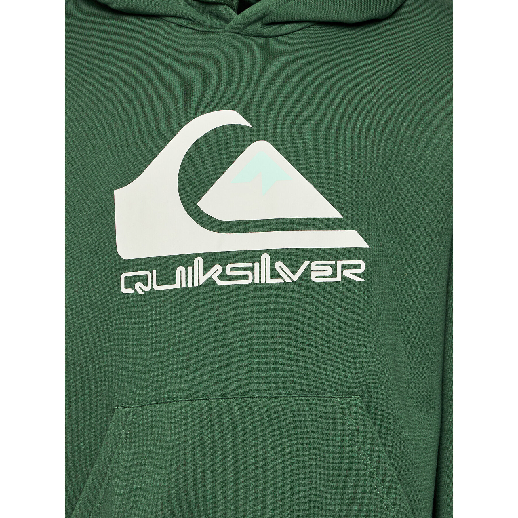 Quiksilver Суитшърт Biglogo Otlr EQYFT04450 Зелен Regular Fit - Pepit.bg