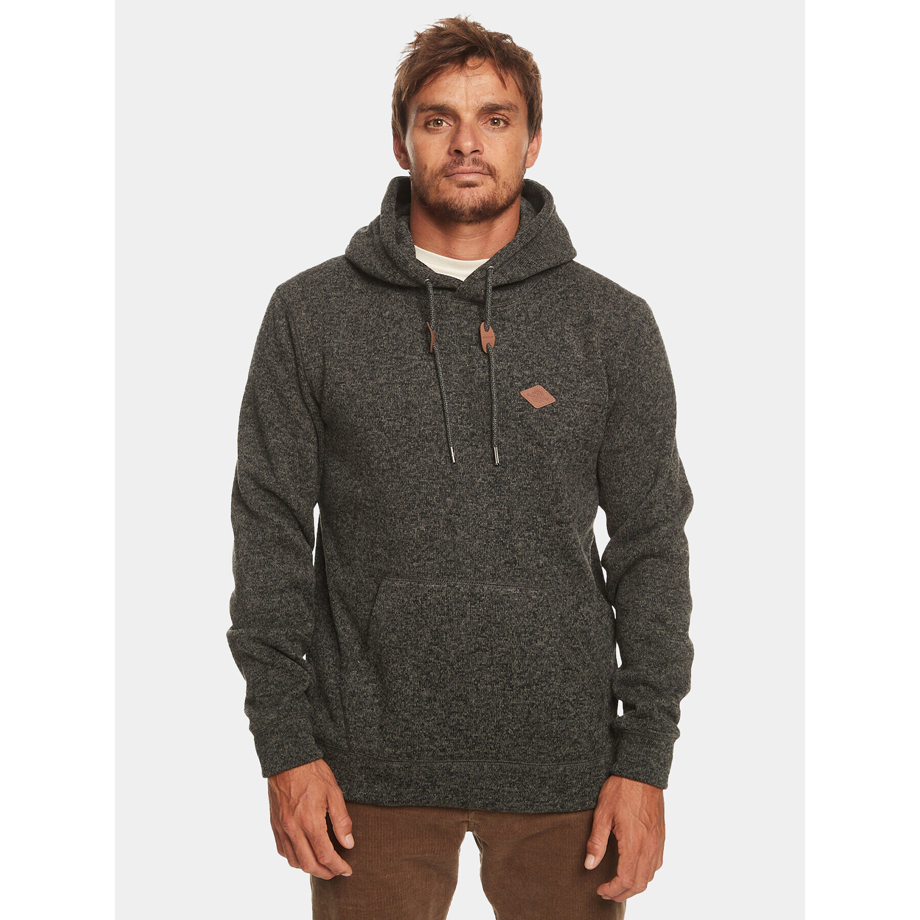 Quiksilver Суитшърт Keller Otlr EQYFT04837 Сив Regular Fit - Pepit.bg