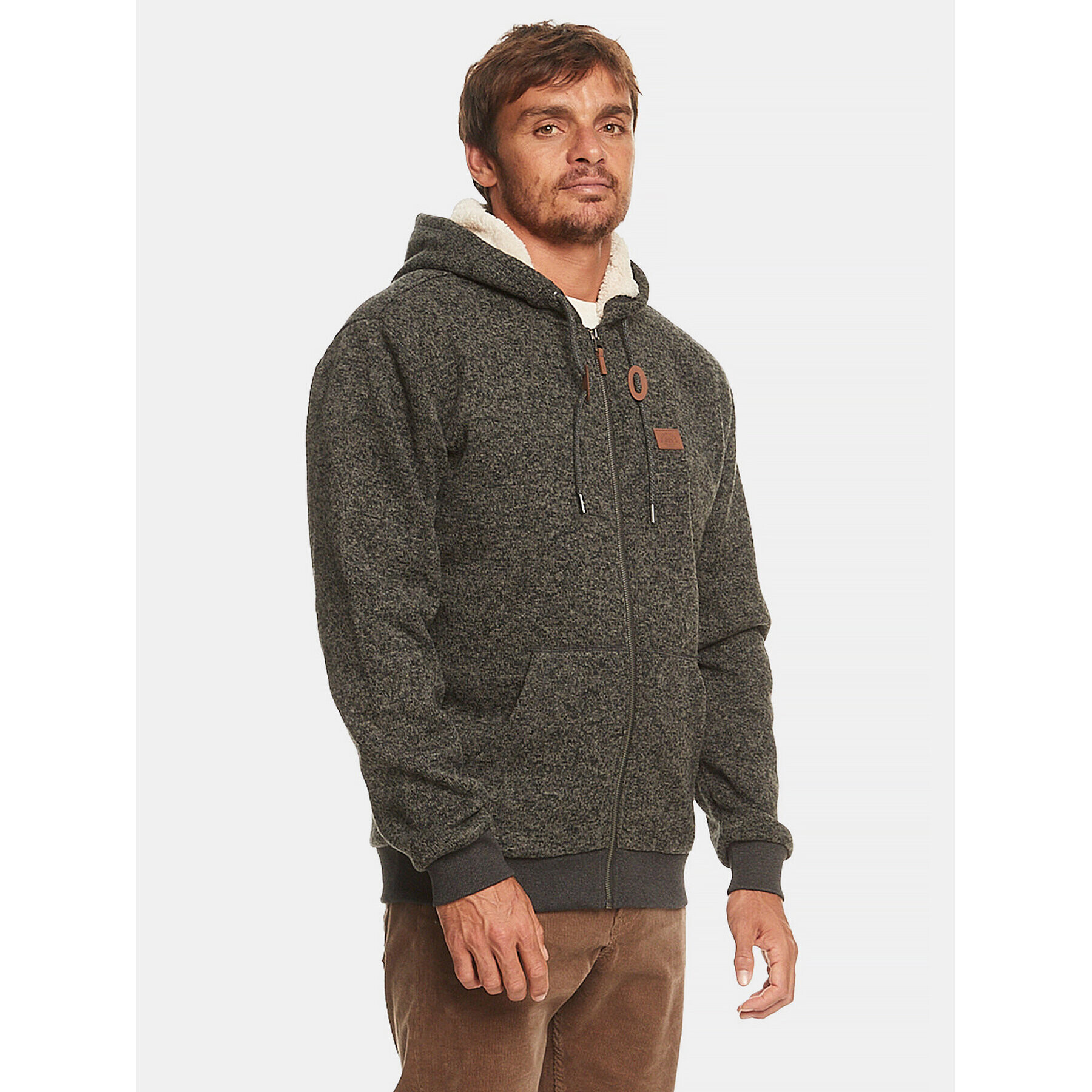 Quiksilver Суитшърт Keller Otlr EQYFT04838 Сив Regular Fit - Pepit.bg