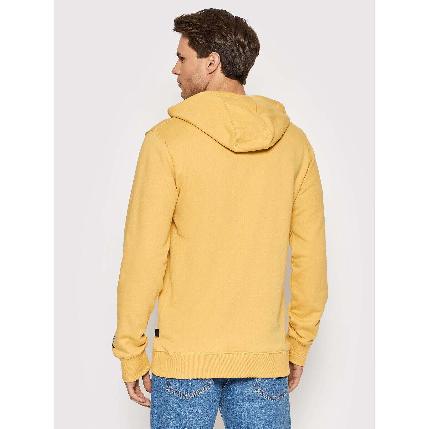 Quiksilver Суитшърт On The Line EQYFT04525 Жълт Regular Fit - Pepit.bg