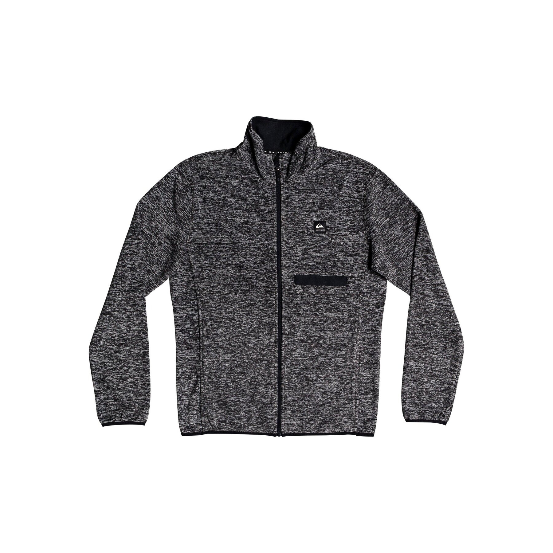 Quiksilver Суитшърт от техническо трико Butter EQYFT03957 Сив Regular Fit - Pepit.bg