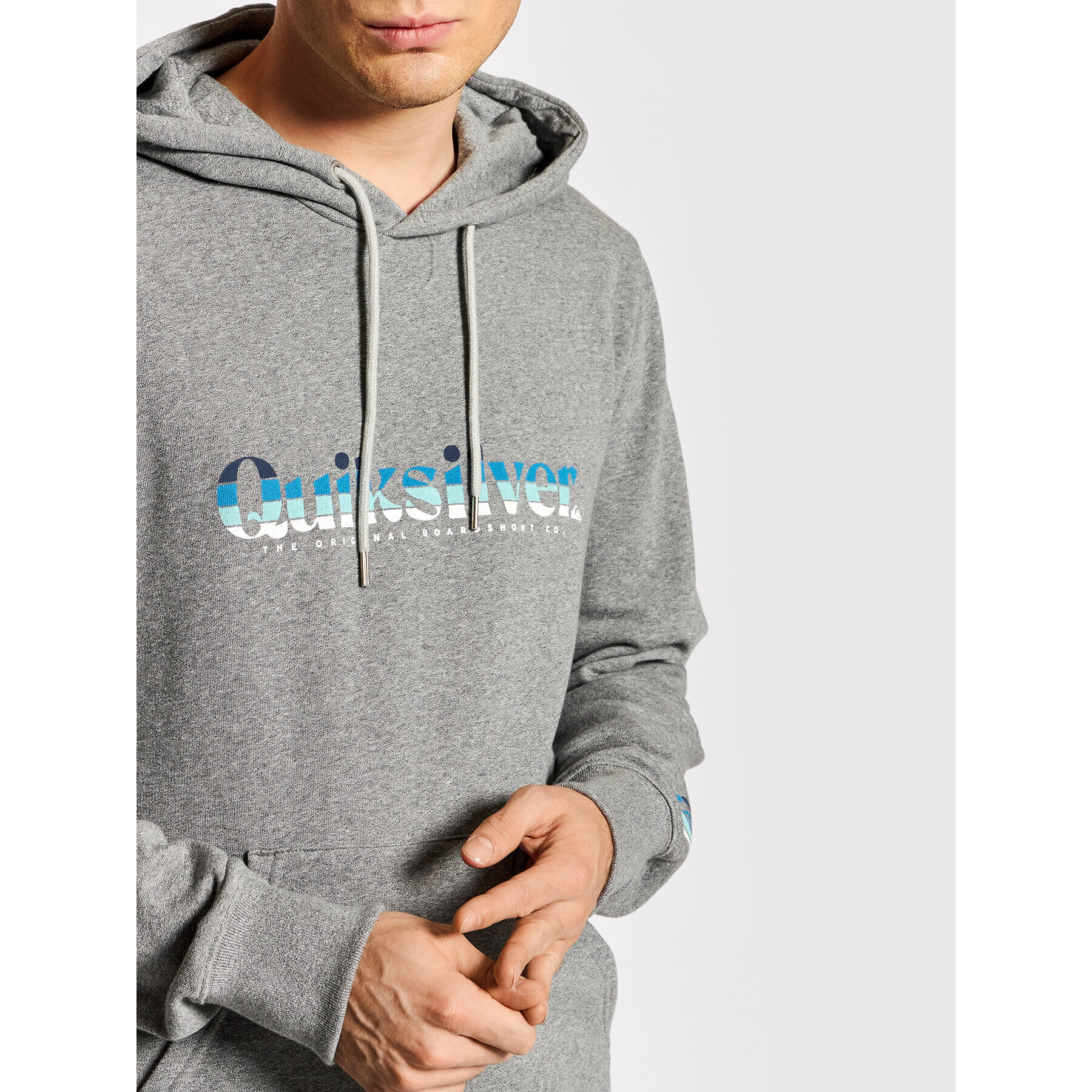 Quiksilver Суитшърт Primary EQYFT04453 Сив Classic Fit - Pepit.bg
