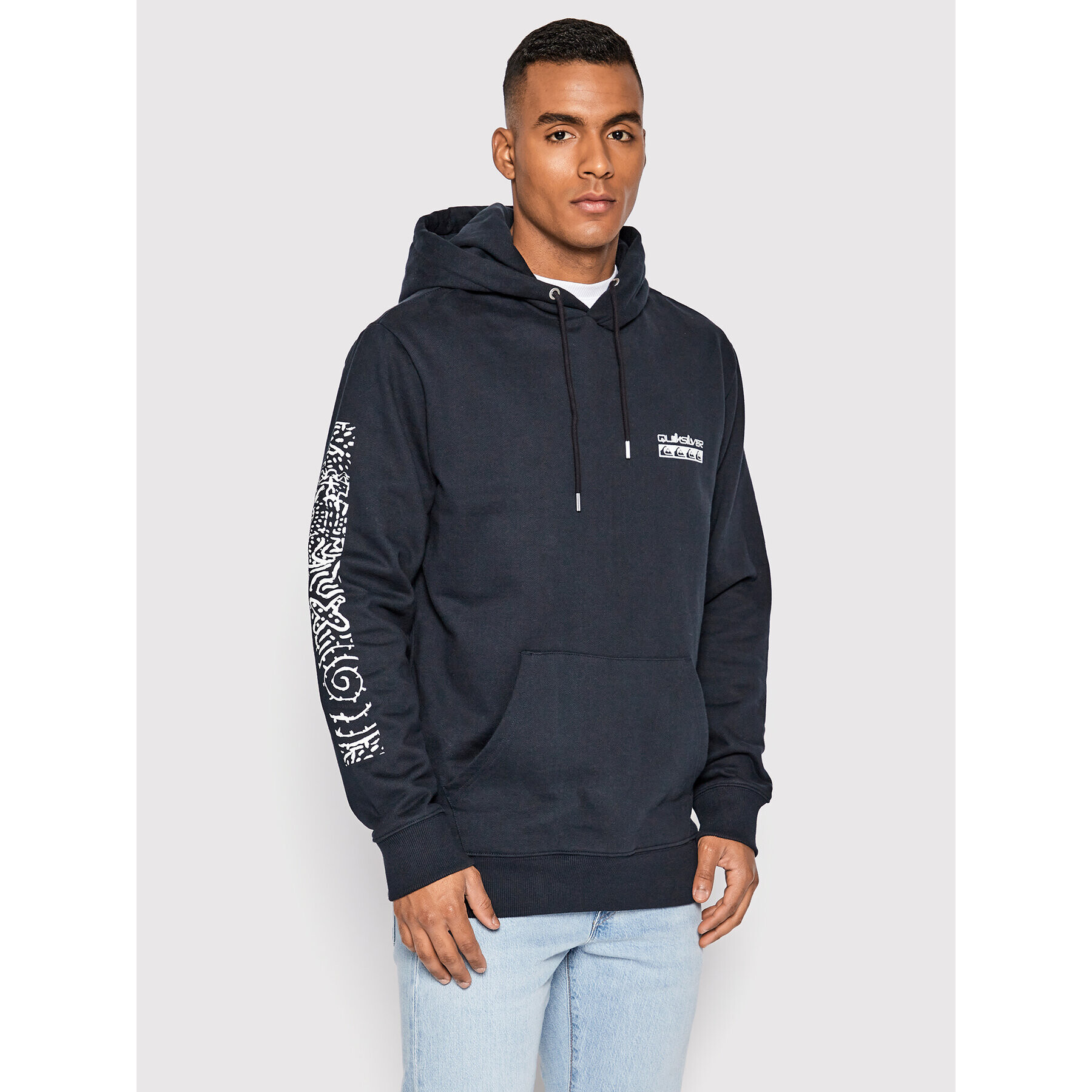 Quiksilver Суитшърт Spiral EQYFT04690 Черен Regular Fit - Pepit.bg