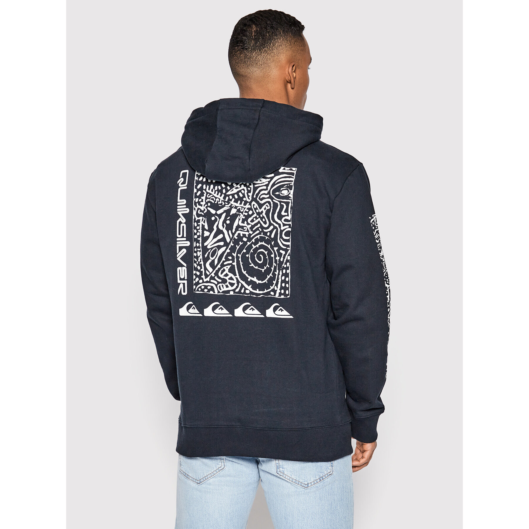 Quiksilver Суитшърт Spiral EQYFT04690 Черен Regular Fit - Pepit.bg