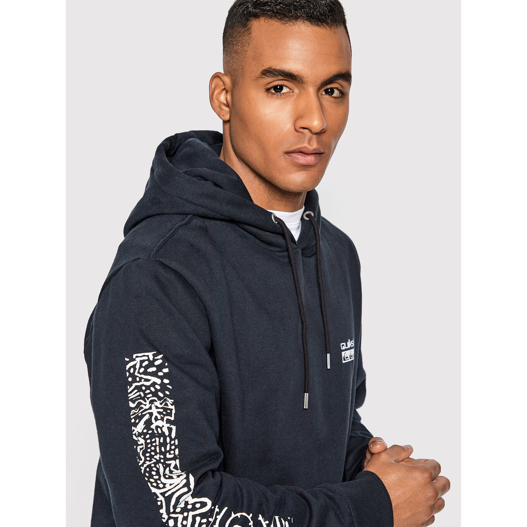 Quiksilver Суитшърт Spiral EQYFT04690 Черен Regular Fit - Pepit.bg