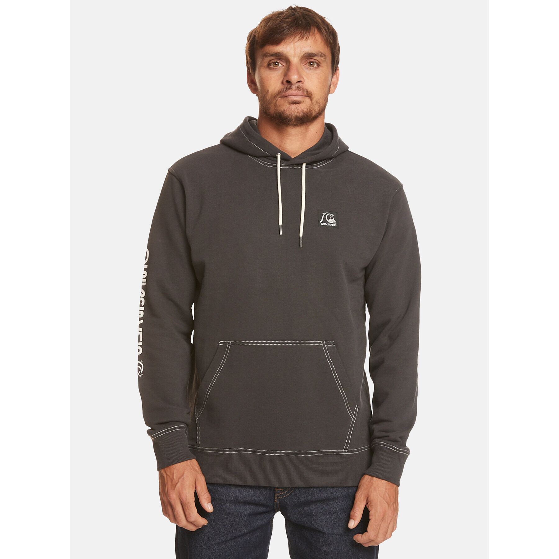 Quiksilver Суитшърт The Original Otlr EQYFT04794 Черен Regular Fit - Pepit.bg