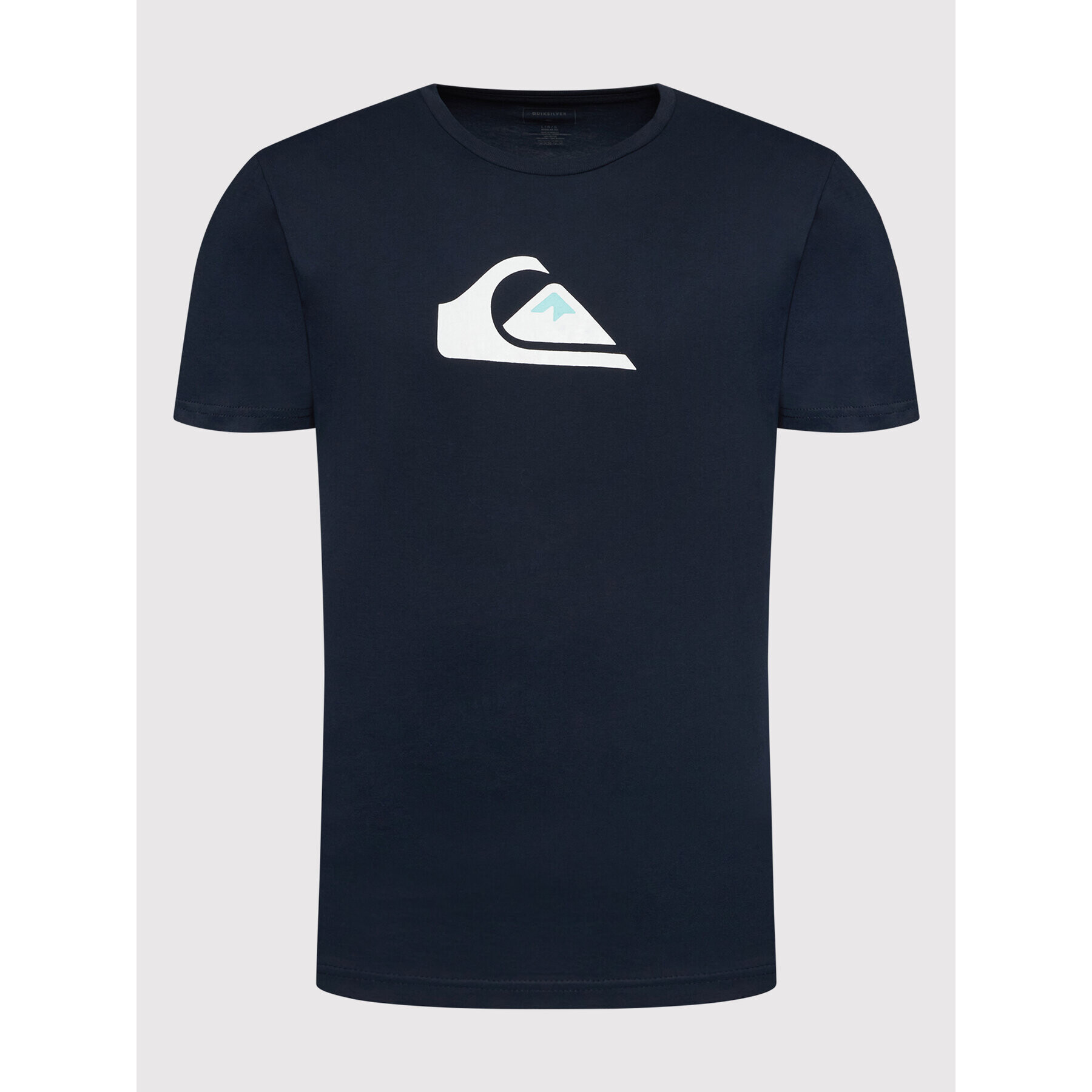 Quiksilver Тишърт Comp EQYZT06534 Тъмносин Regular Fit - Pepit.bg