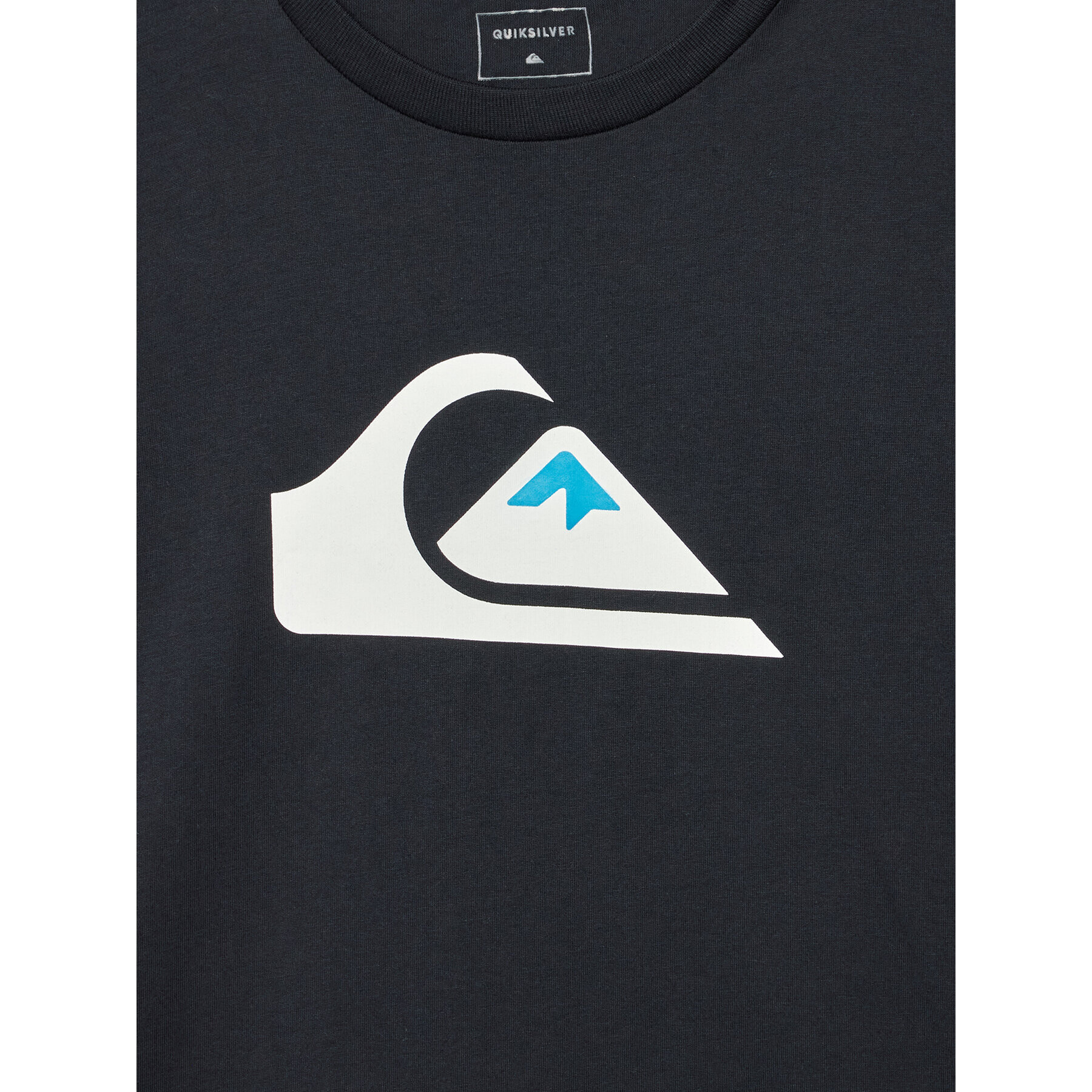 Quiksilver Тишърт Comp Logo EQBZT04369 Черен Regular Fit - Pepit.bg