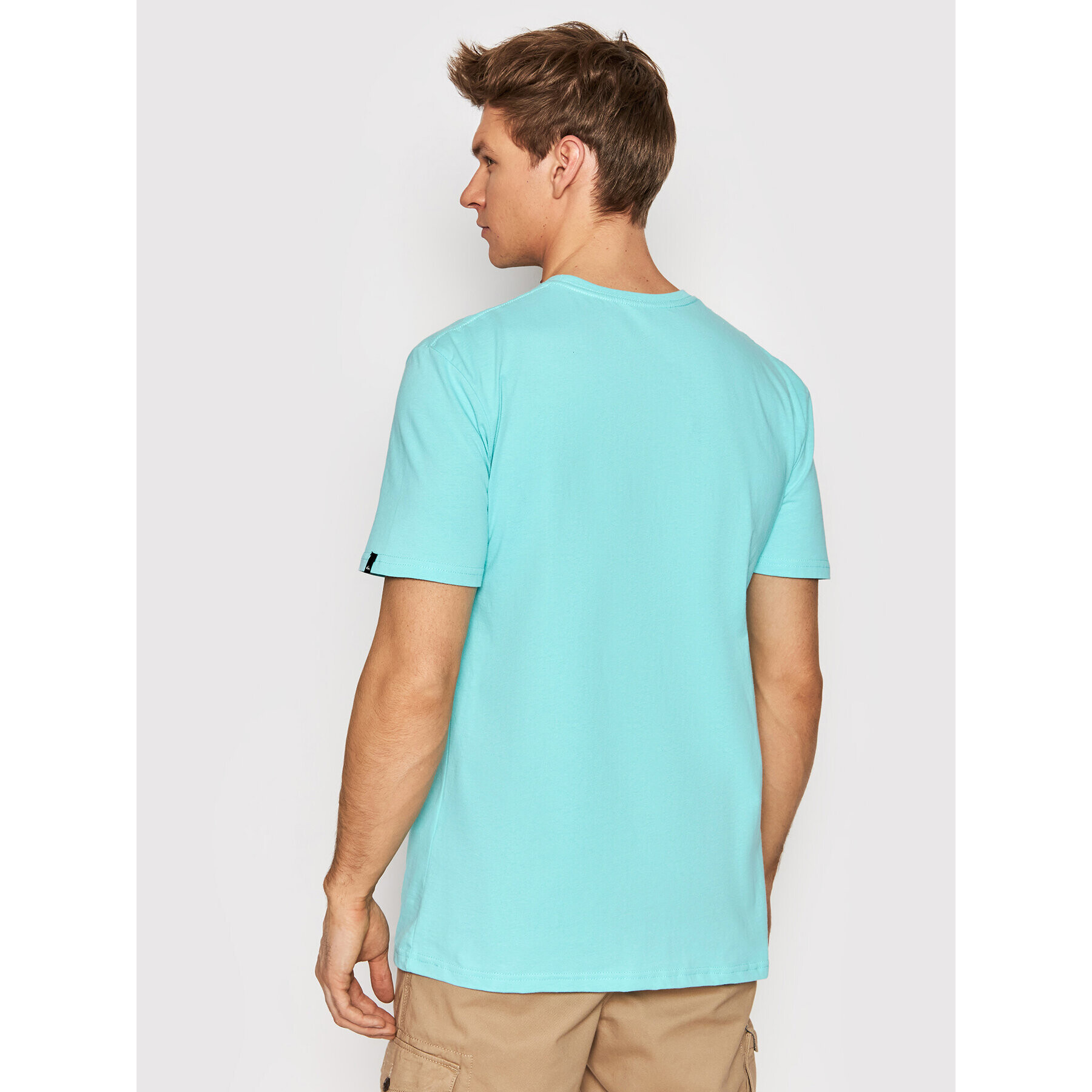 Quiksilver Тишърт Comp Logo EQYZT06534 Син Regular Fit - Pepit.bg