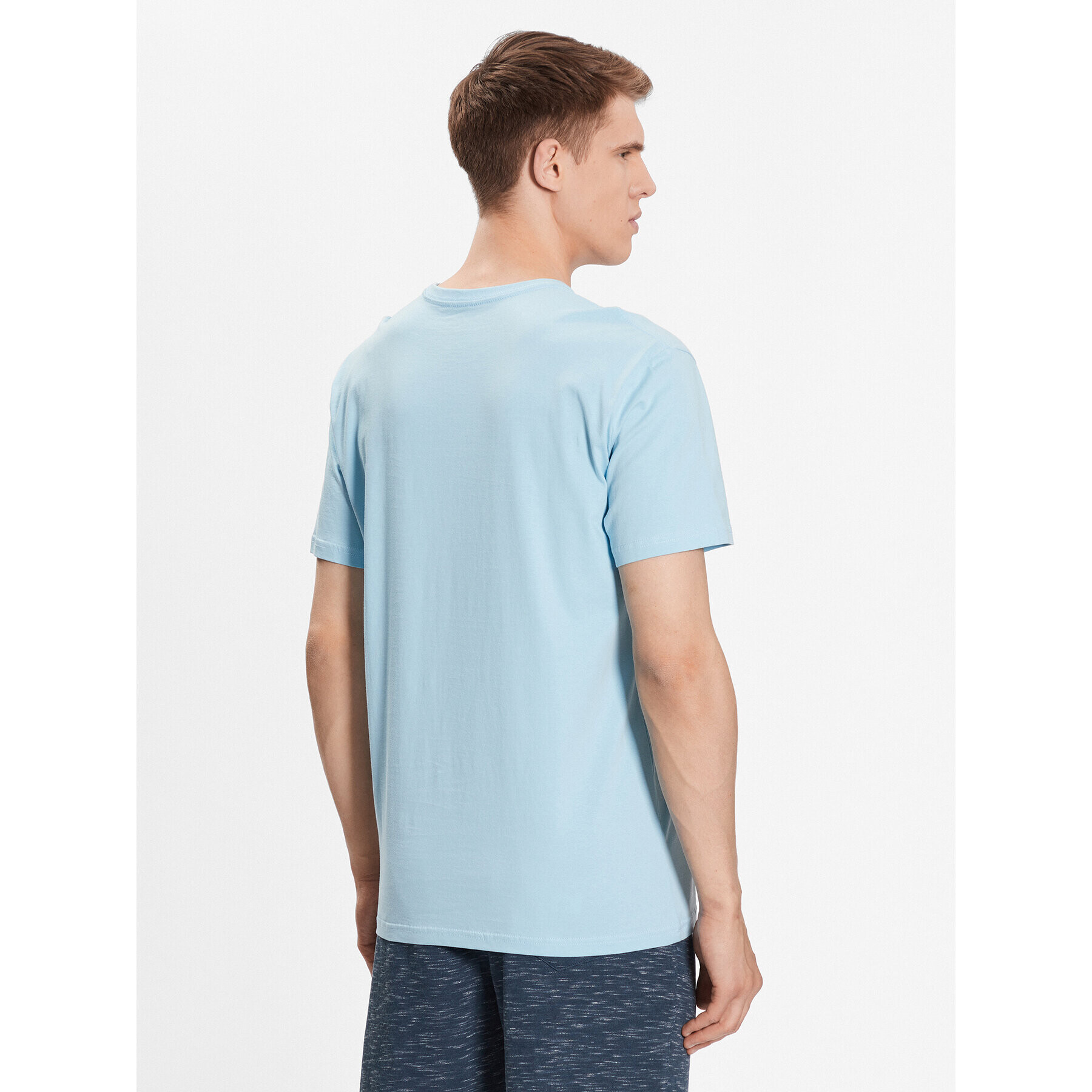 Quiksilver Тишърт Comp Logo EQYZT06534 Син Regular Fit - Pepit.bg