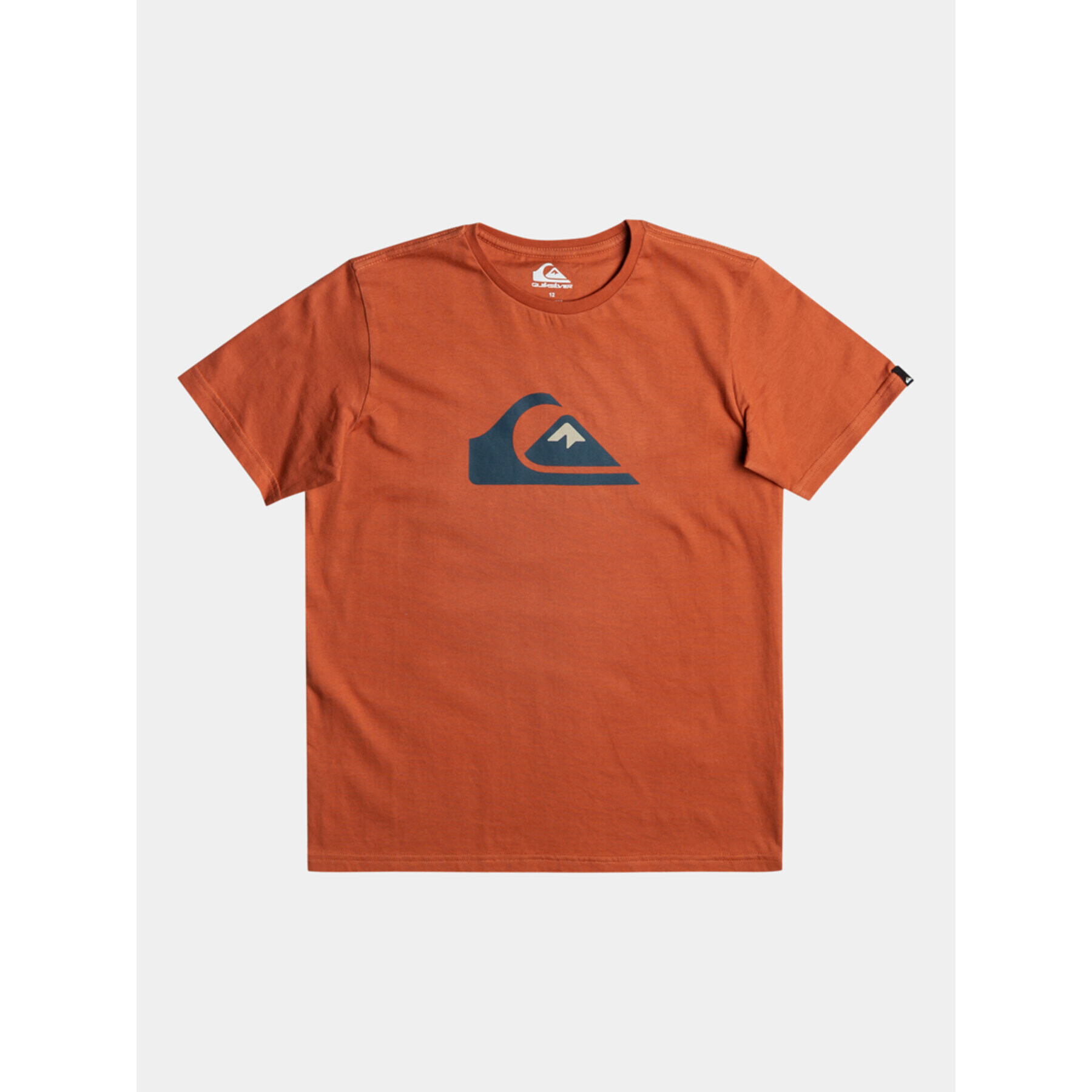 Quiksilver Тишърт Complogo Tees EQBZT04369 Оранжев Regular Fit - Pepit.bg