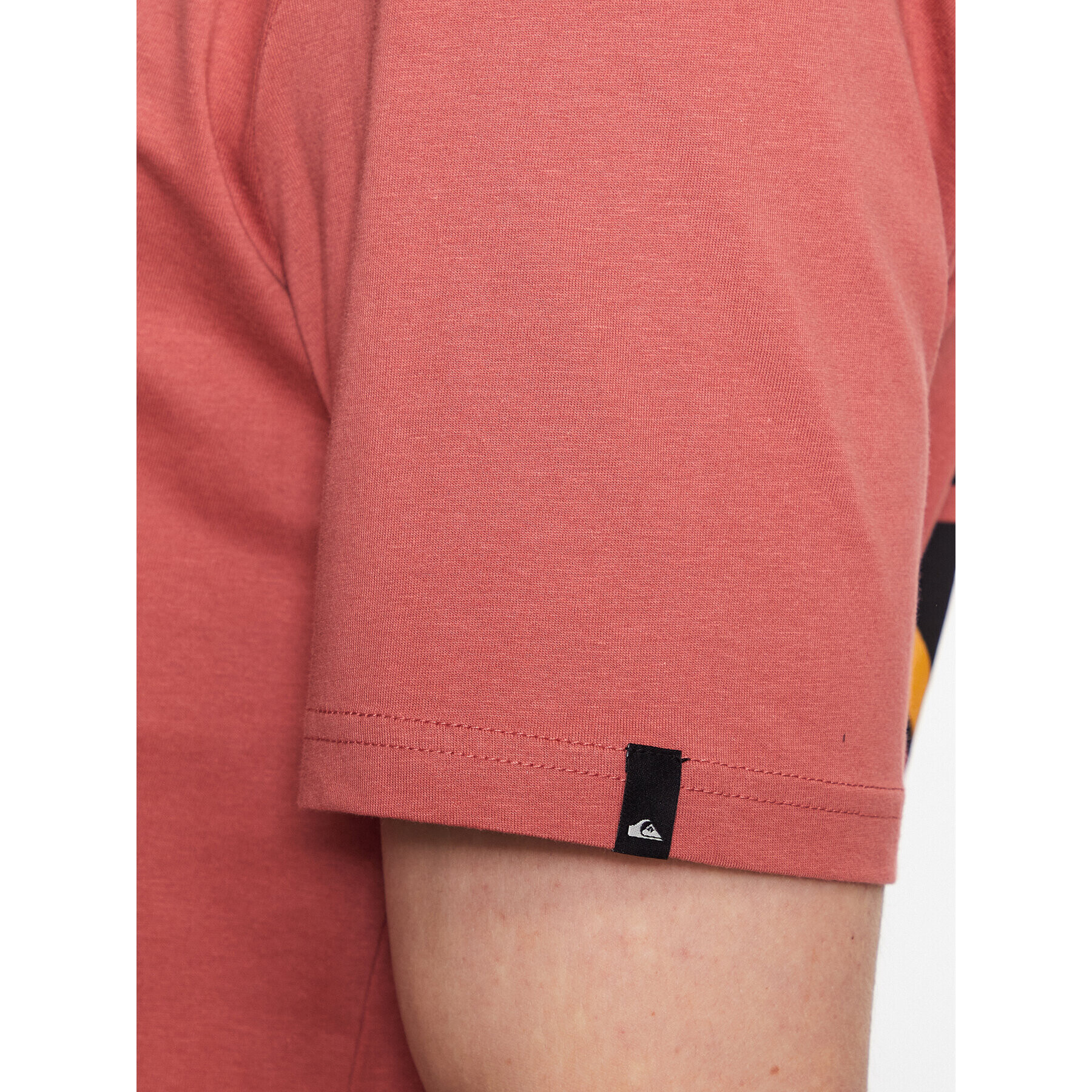 Quiksilver Тишърт Core Bubble EQYZT07232 Оранжев Regular Fit - Pepit.bg