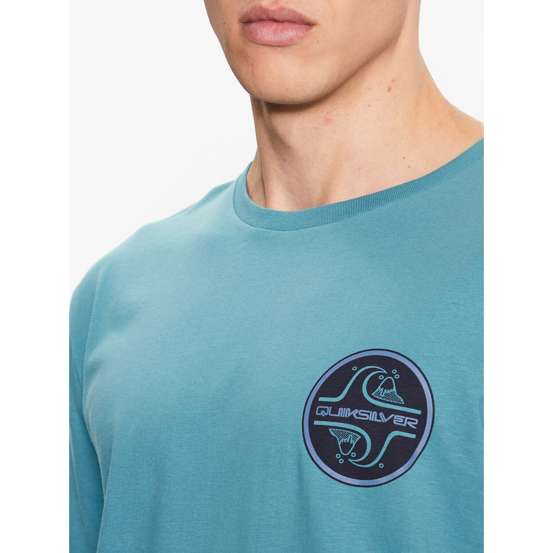 Quiksilver Тишърт Core Bubble EQYZT07232 Син Regular Fit - Pepit.bg
