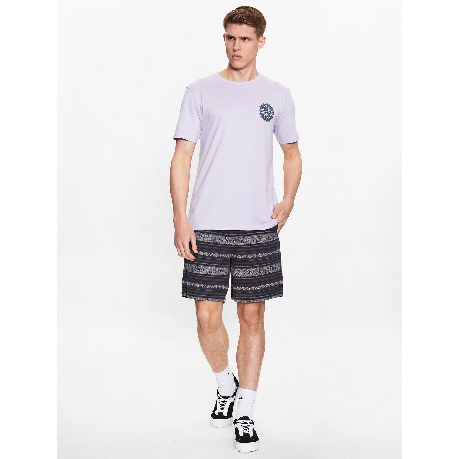 Quiksilver Тишърт Core Bubble EQYZT07232 Виолетов Regular Fit - Pepit.bg