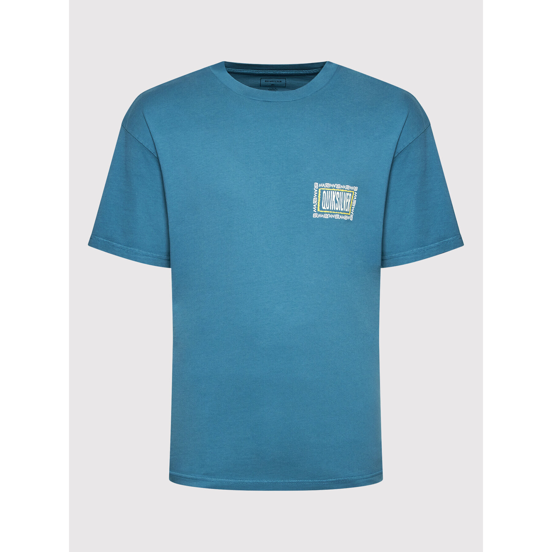 Quiksilver Тишърт Electric Feel EQYZT06694 Син Oversize - Pepit.bg