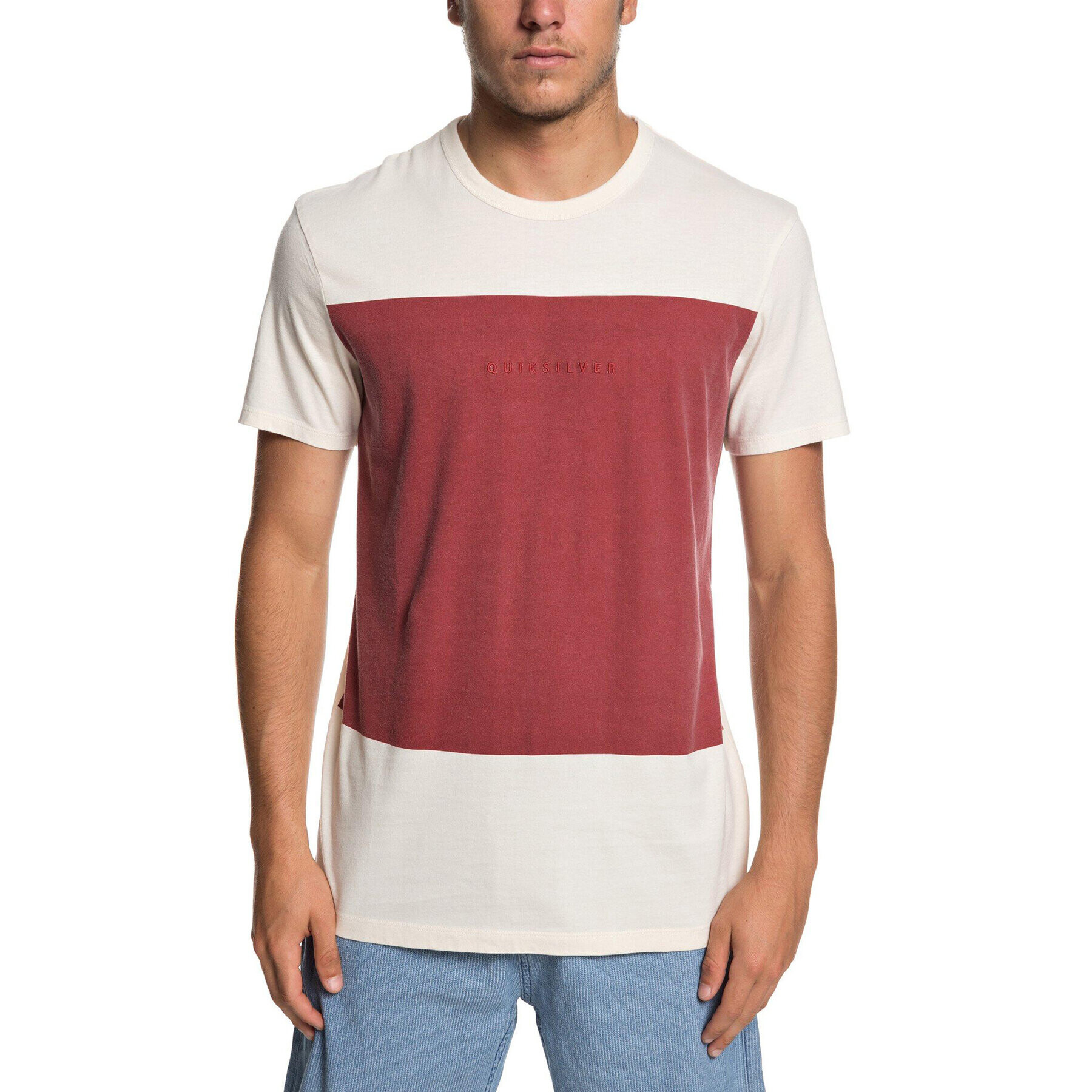 Quiksilver Тишърт EQYKT03840 Червен Modern Fit - Pepit.bg