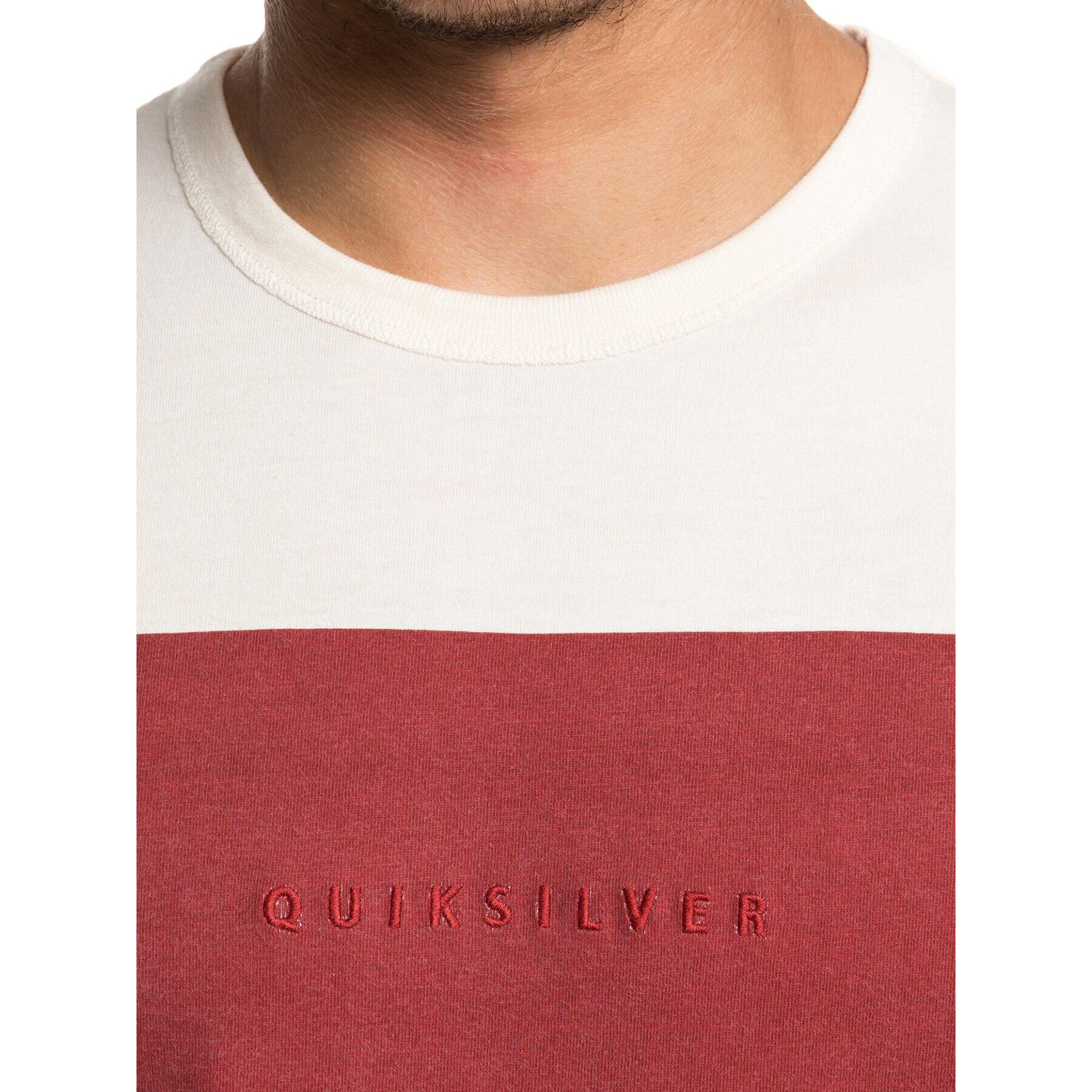 Quiksilver Тишърт EQYKT03840 Червен Modern Fit - Pepit.bg