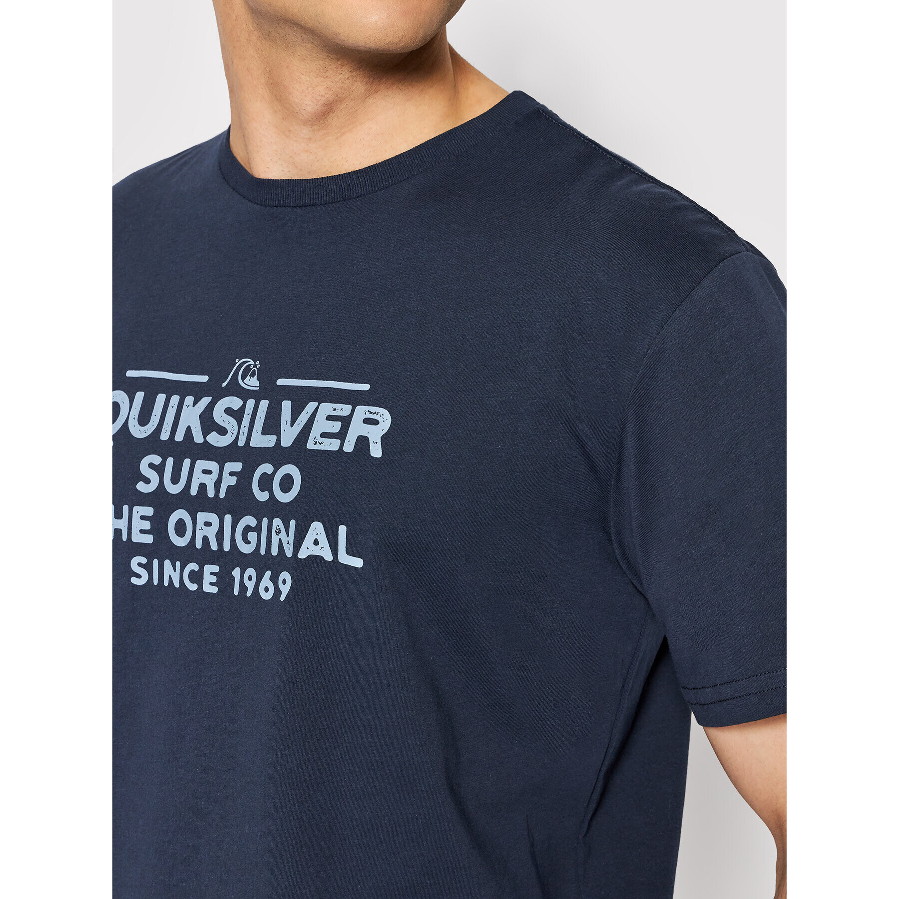 Quiksilver Тишърт EQYZT06659 Тъмносин Regular Fit - Pepit.bg