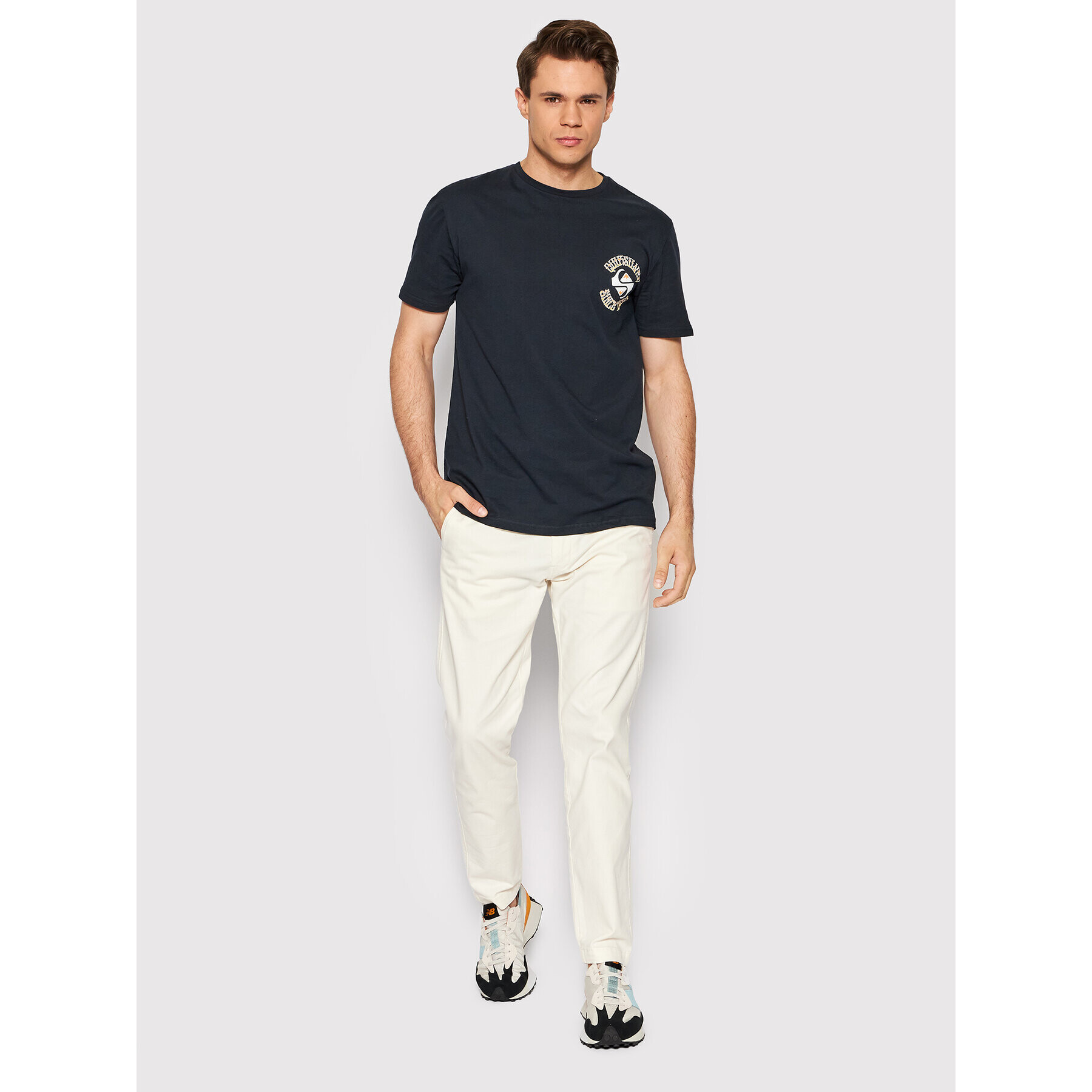 Quiksilver Тишърт EQYZT06660 Черен Regular Fit - Pepit.bg