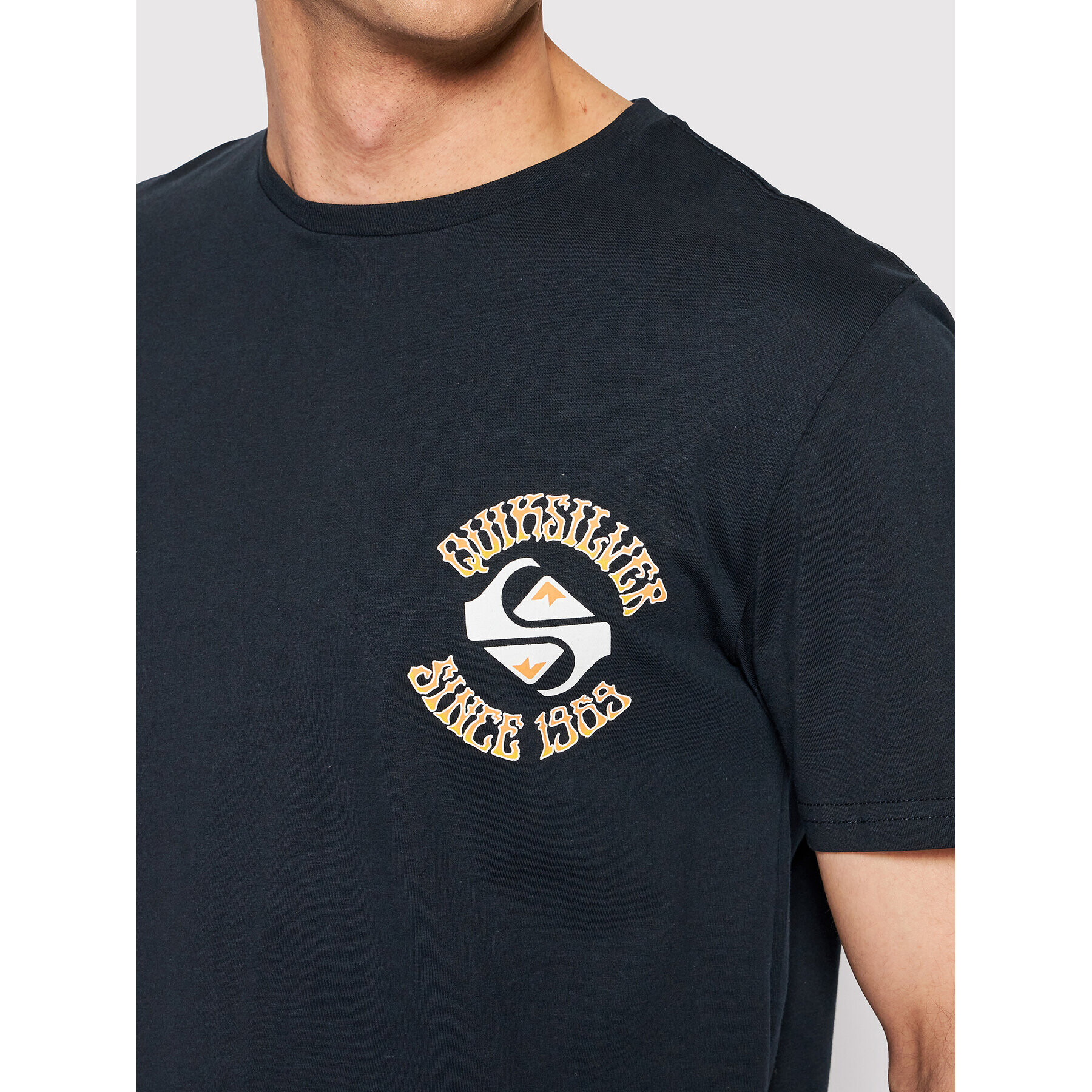 Quiksilver Тишърт EQYZT06660 Черен Regular Fit - Pepit.bg