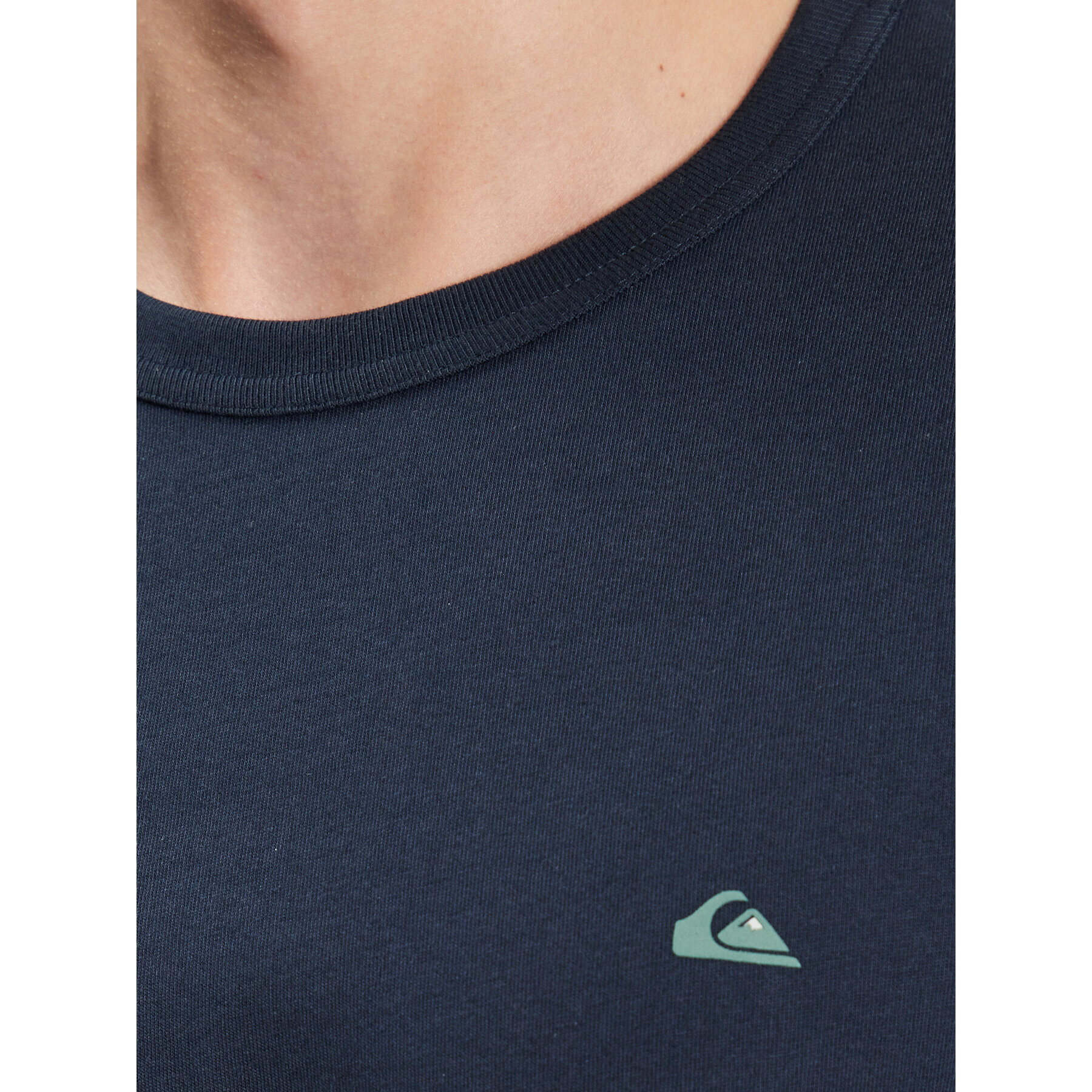 Quiksilver Тишърт Essentials EQYKT04092 Тъмносин Regular Fit - Pepit.bg