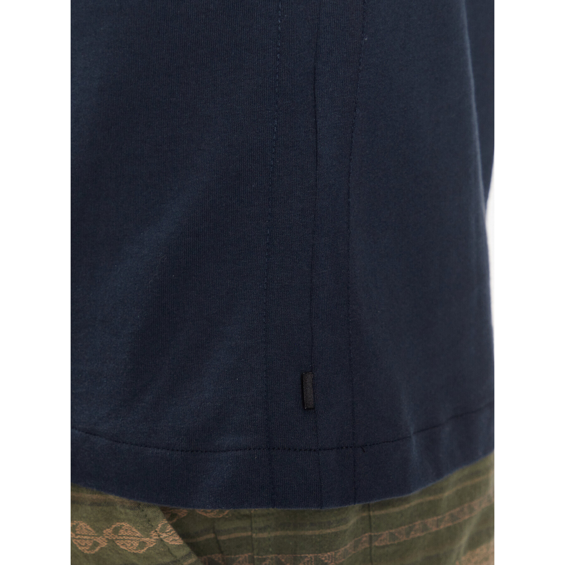 Quiksilver Тишърт Essentials EQYKT04092 Тъмносин Regular Fit - Pepit.bg