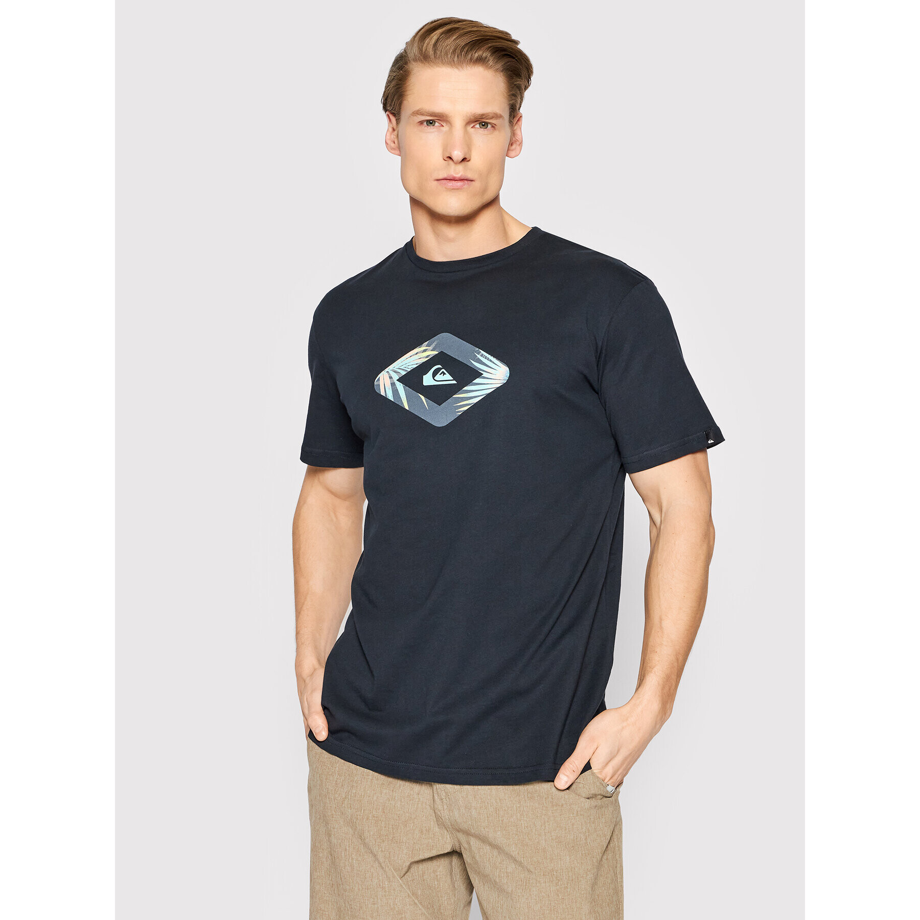 Quiksilver Тишърт Let It Ride EQYZT06664 Черен Regular Fit - Pepit.bg