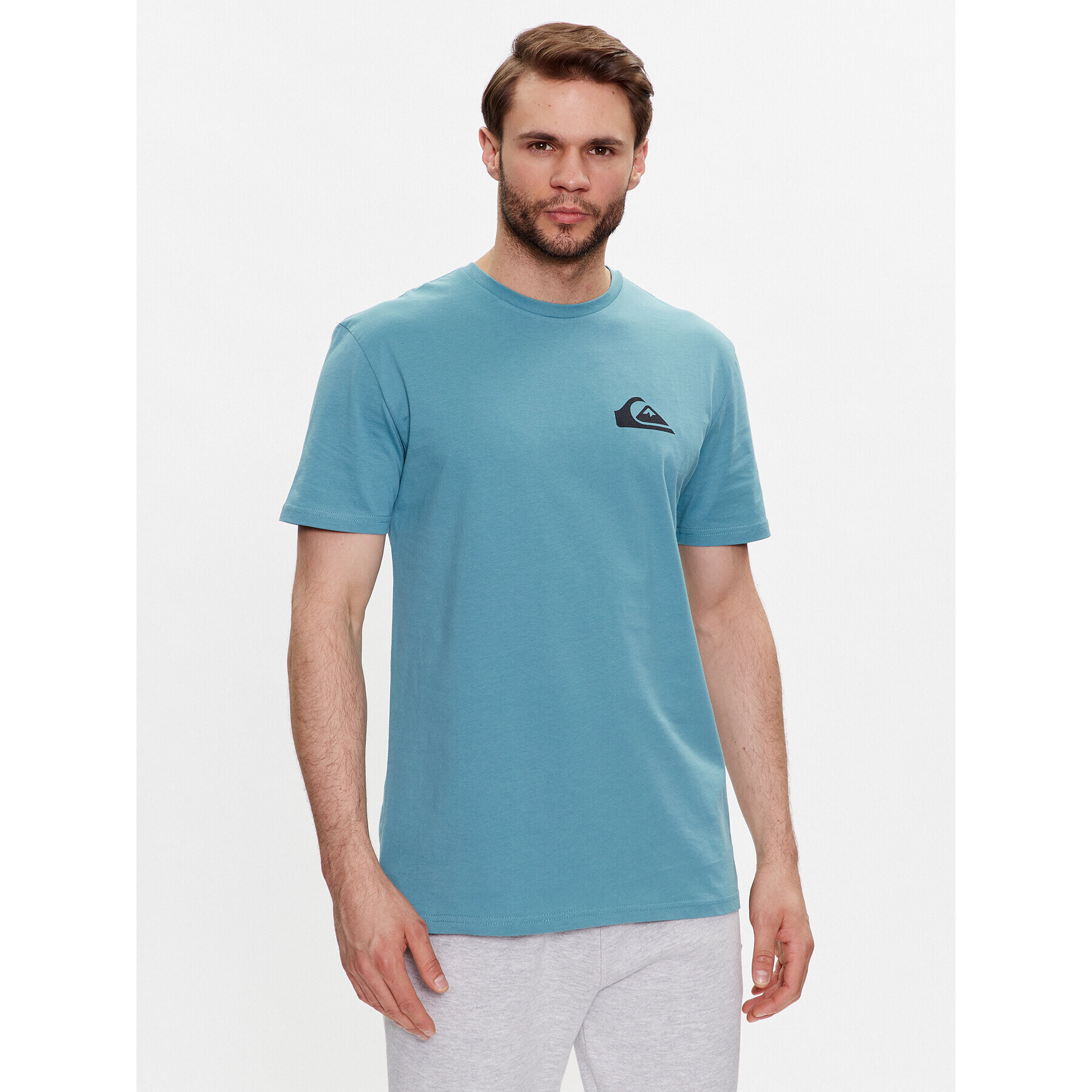 Quiksilver Тишърт Mini Logo EQYZT07215 Син Regular Fit - Pepit.bg