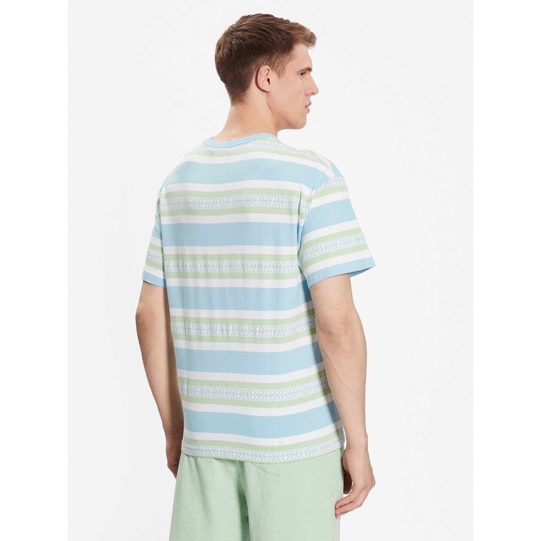 Quiksilver Тишърт Moon Beam Jack EQYKT04264 Син Regular Fit - Pepit.bg