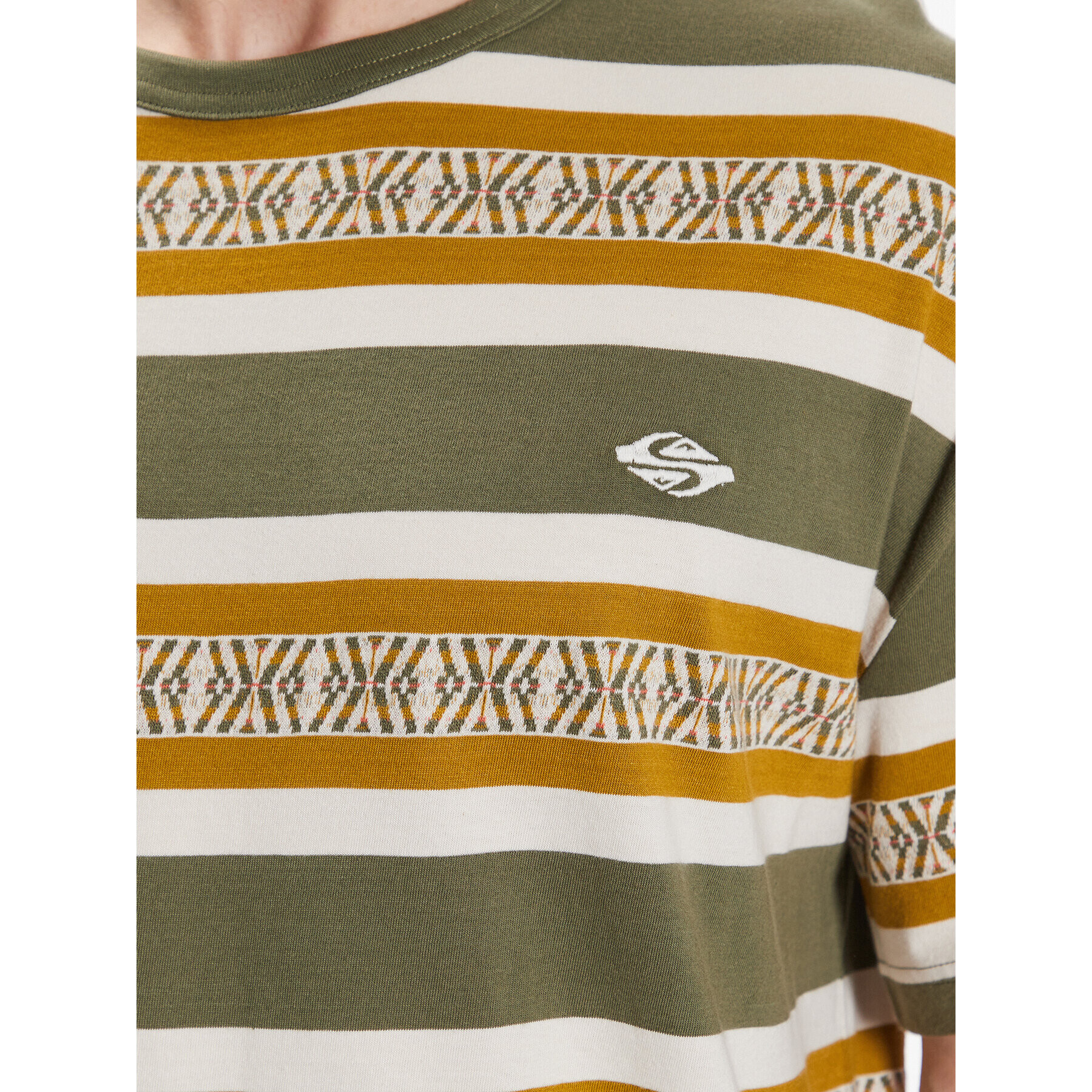 Quiksilver Тишърт Moonbeam Jack EQYKT04264 Каки Regular Fit - Pepit.bg