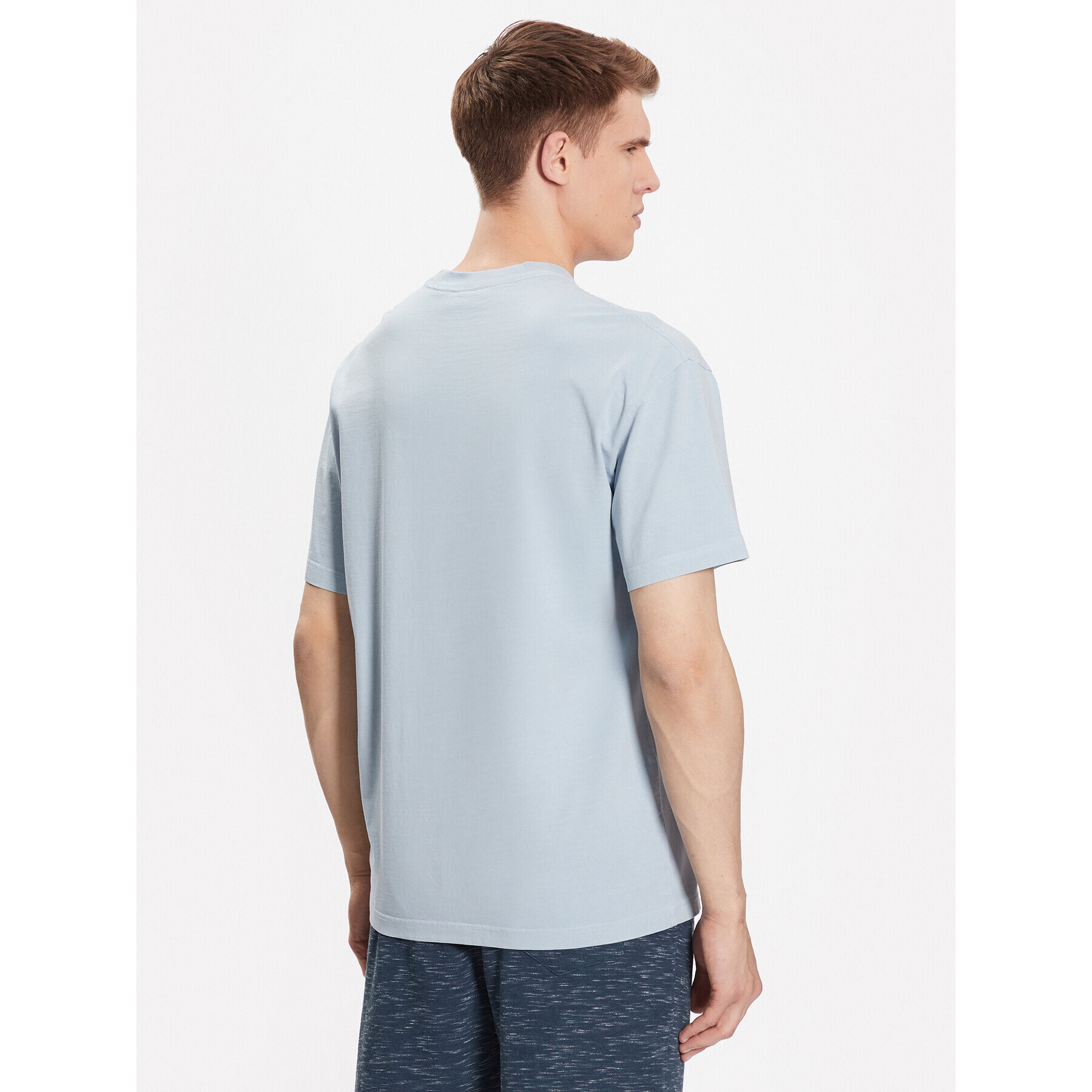 Quiksilver Тишърт Natural Dye EQYKT04265 Син Regular Fit - Pepit.bg