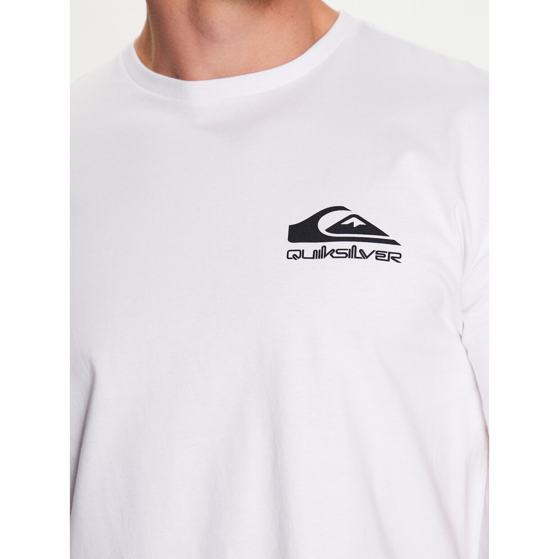 Quiksilver Тишърт Nice Days EQYZT07217 Бял Regular Fit - Pepit.bg