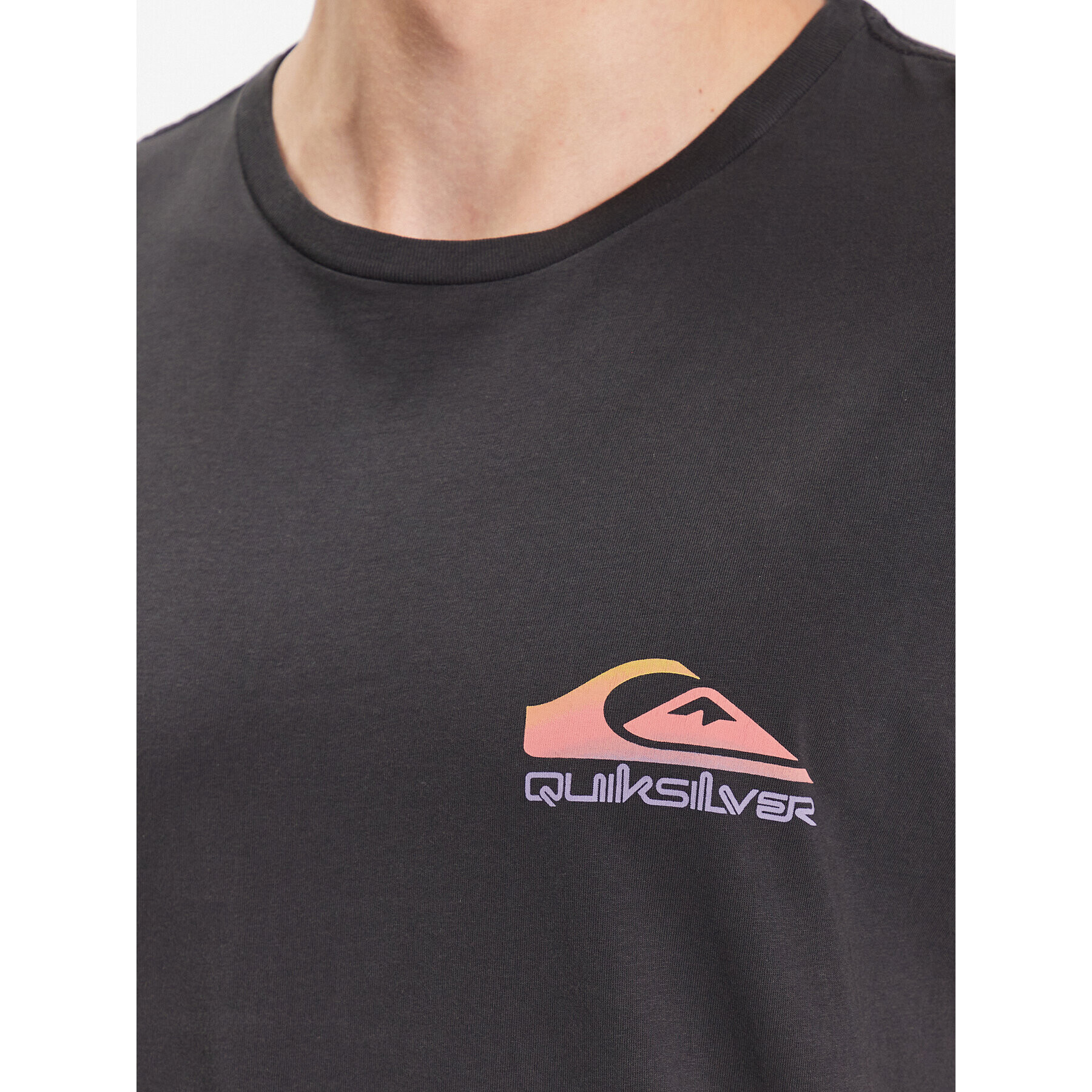 Quiksilver Тишърт Pas Time Paradise EQYZT07252 Черен Regular Fit - Pepit.bg