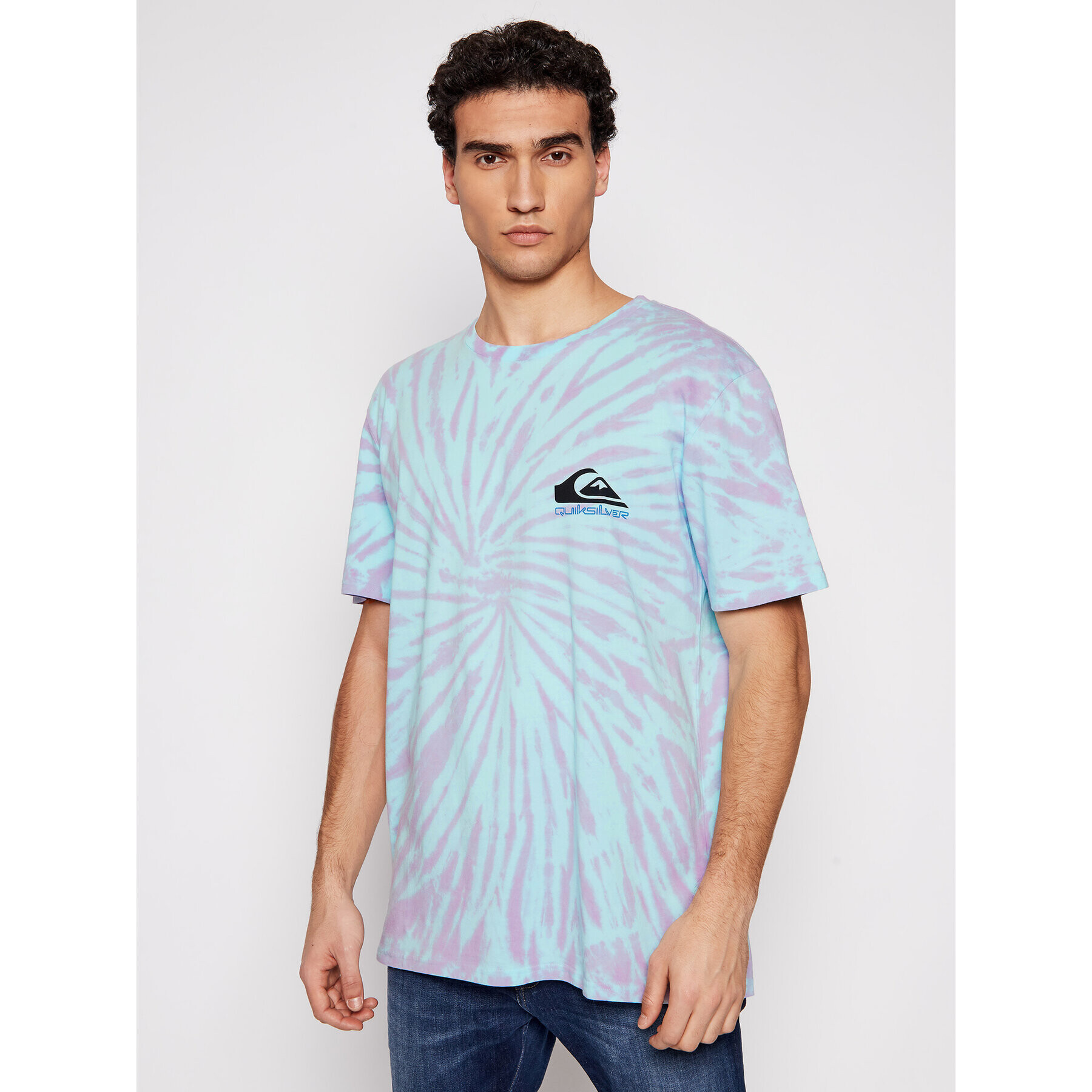 Quiksilver Тишърт Slow Light EQYZT06343 Цветен Regular Fit - Pepit.bg