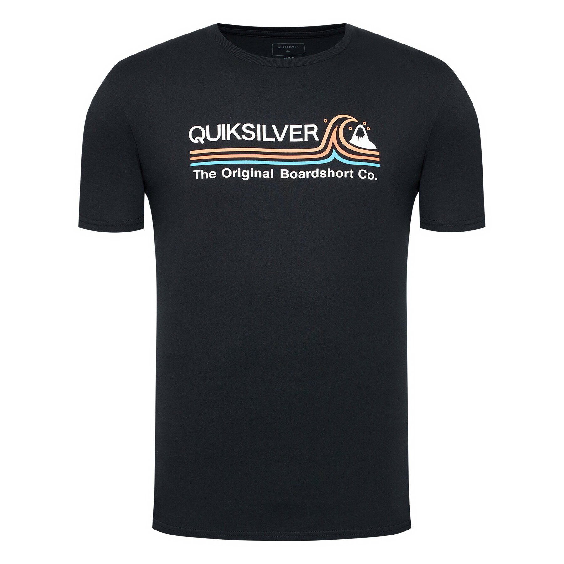 Quiksilver Тишърт Stone Cold Classic EQYZT05748 Черен Regular Fit - Pepit.bg