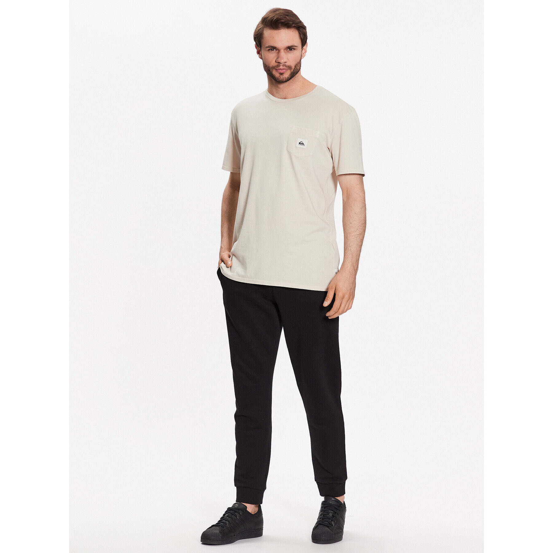 Quiksilver Тишърт Sub Missions EQYZT07253 Бежов Regular Fit - Pepit.bg