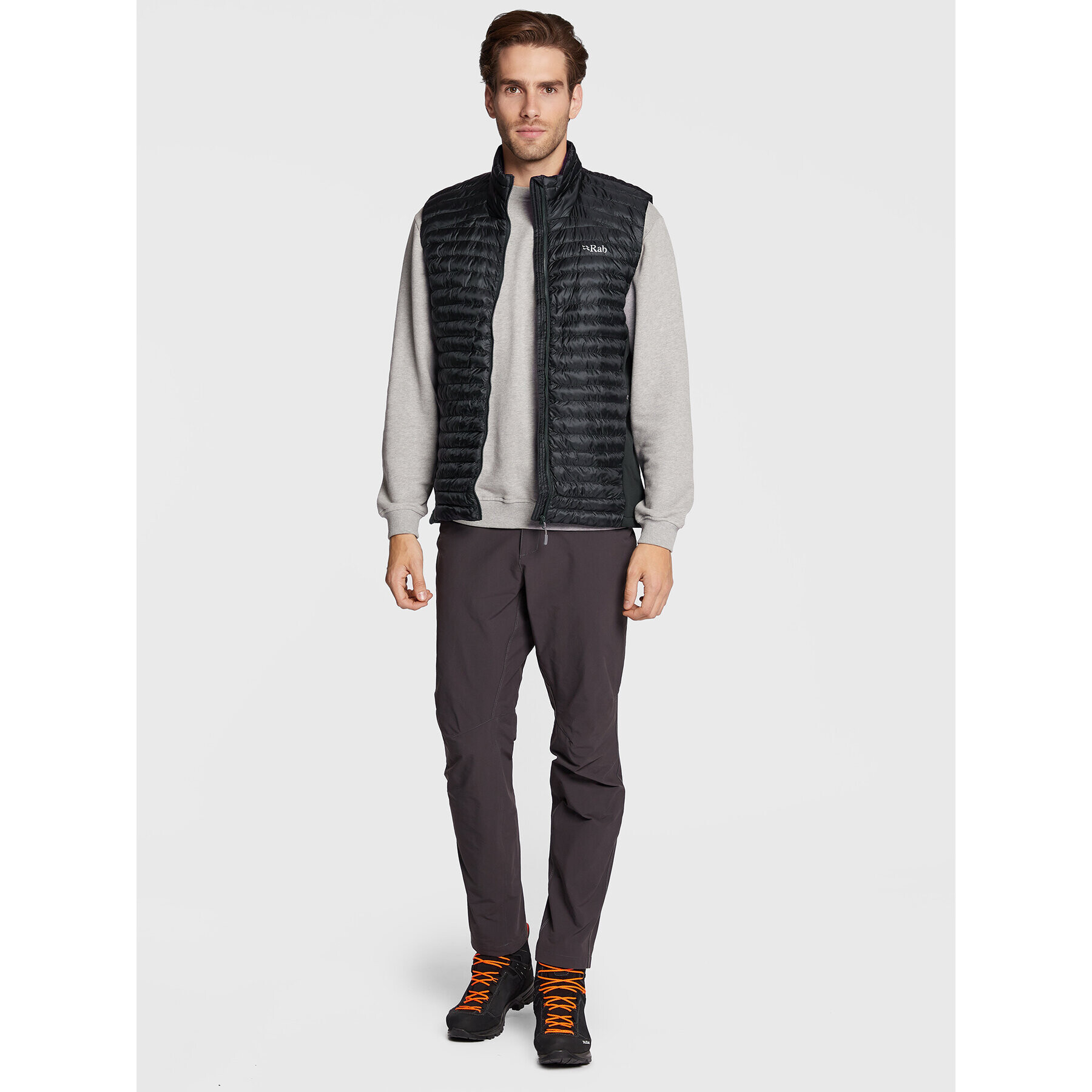 Rab Елек Cirrus Flex 2.0 QIO-76-BL-L Черен Slim Fit - Pepit.bg