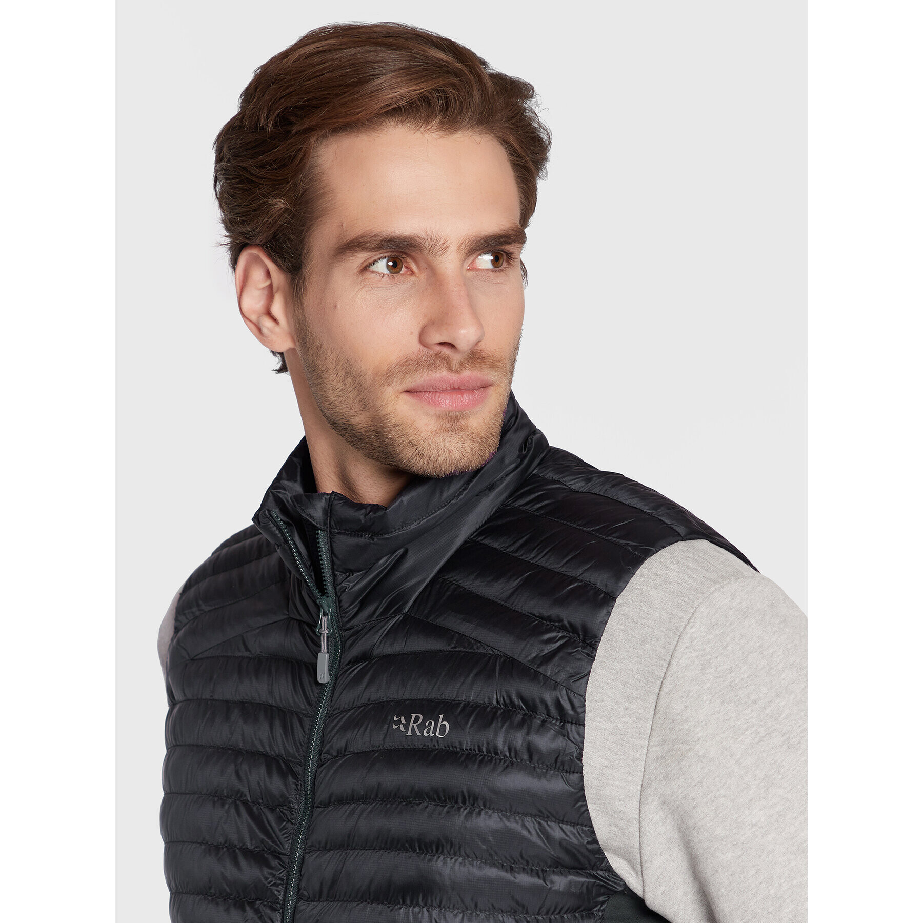 Rab Елек Cirrus Flex 2.0 QIO-76-BL-L Черен Slim Fit - Pepit.bg