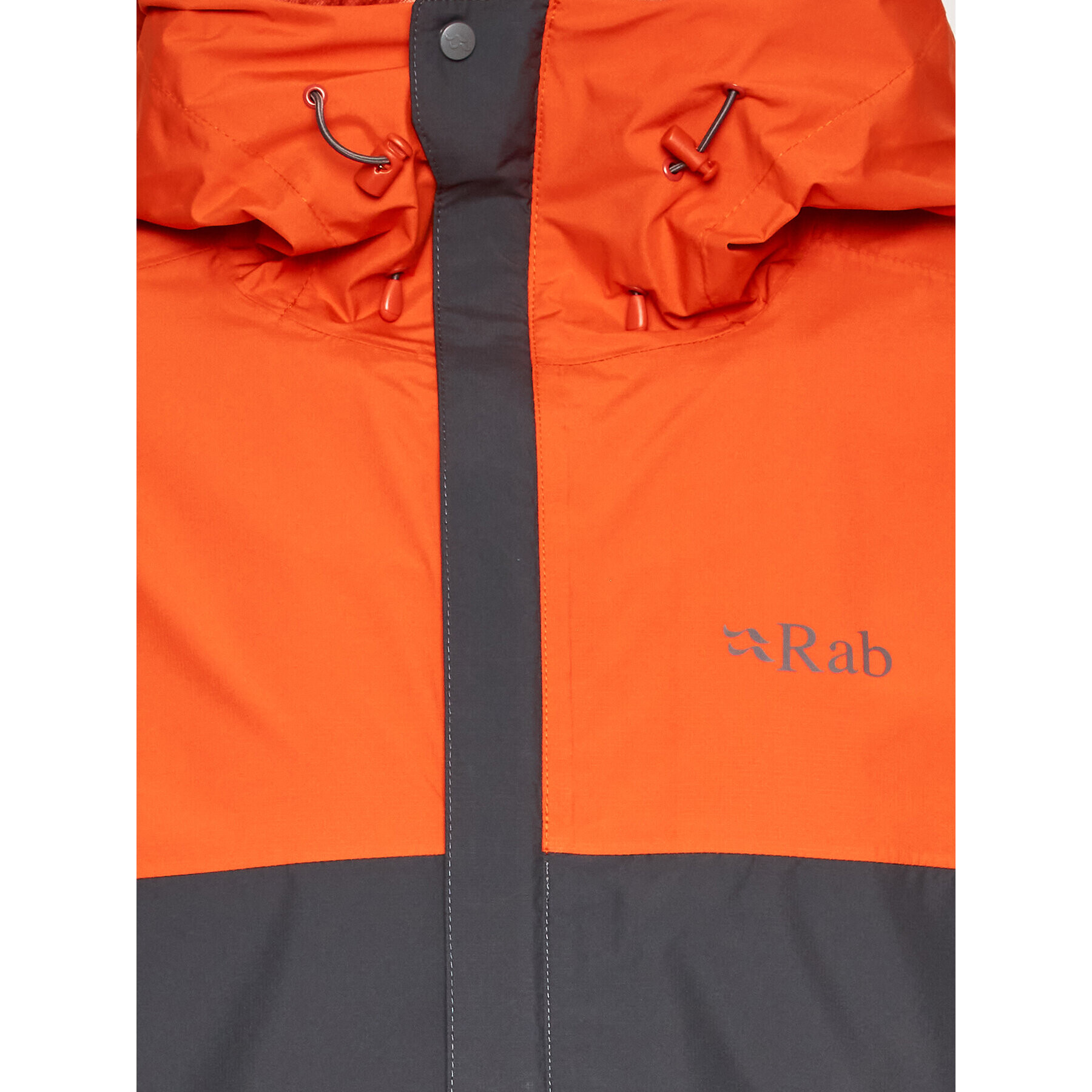 Rab Яке за дъжд Downpour QWG-82 Оранжев Regular Fit - Pepit.bg