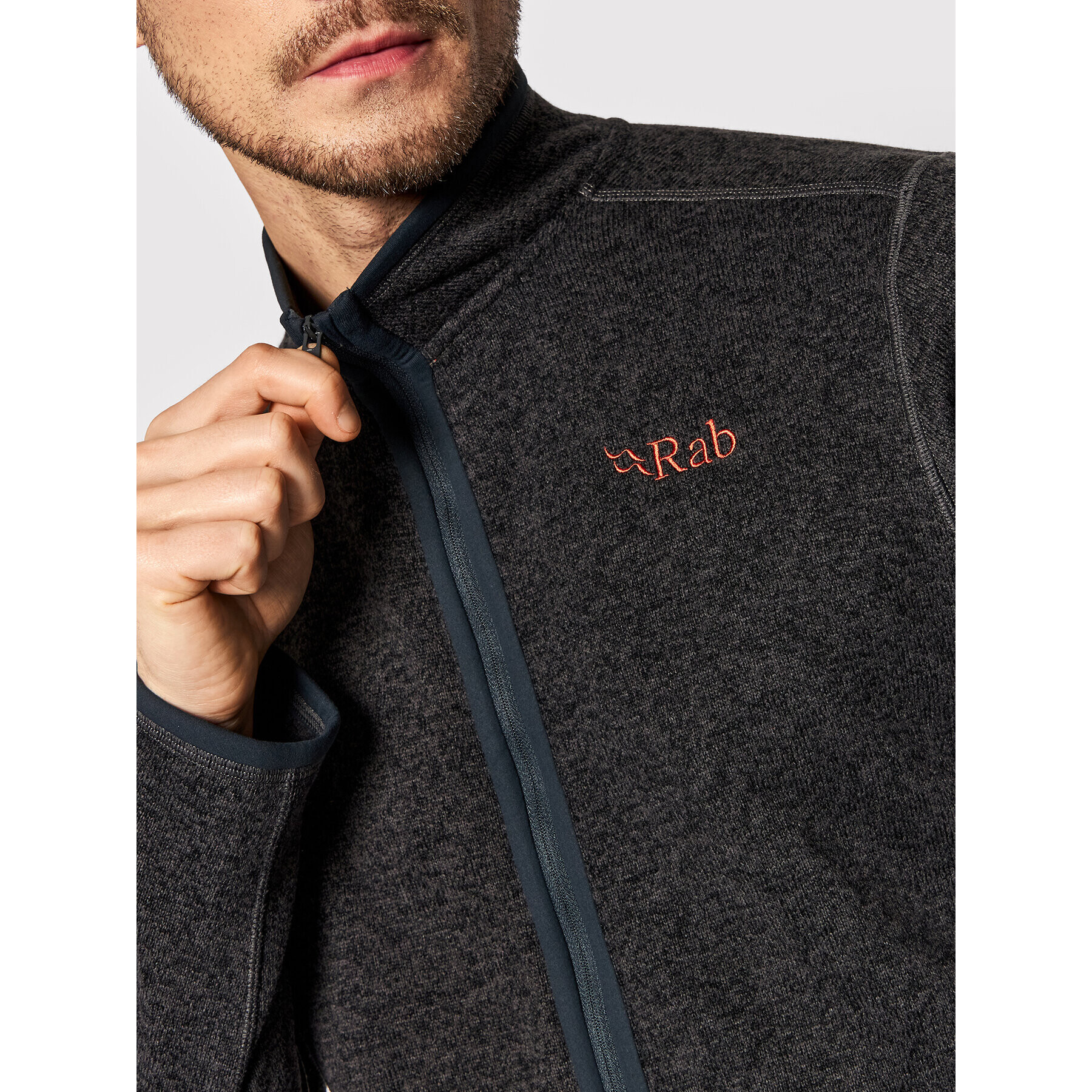 Rab Кардиган Quest QFF-21-ANT-LRG Сив Relaxed Fit - Pepit.bg